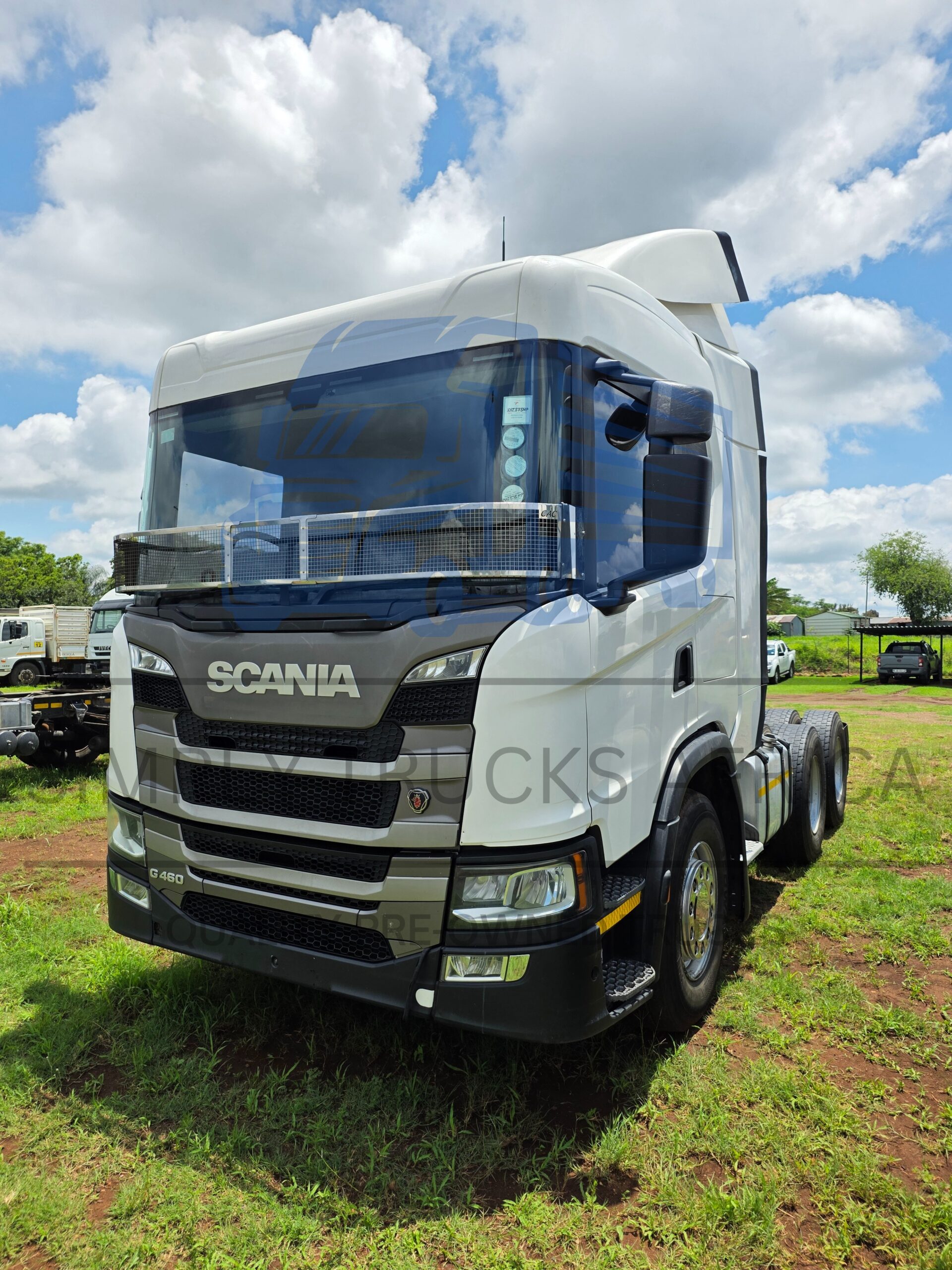 2021 Scania G460 6x4 Truck Tractor - Front View