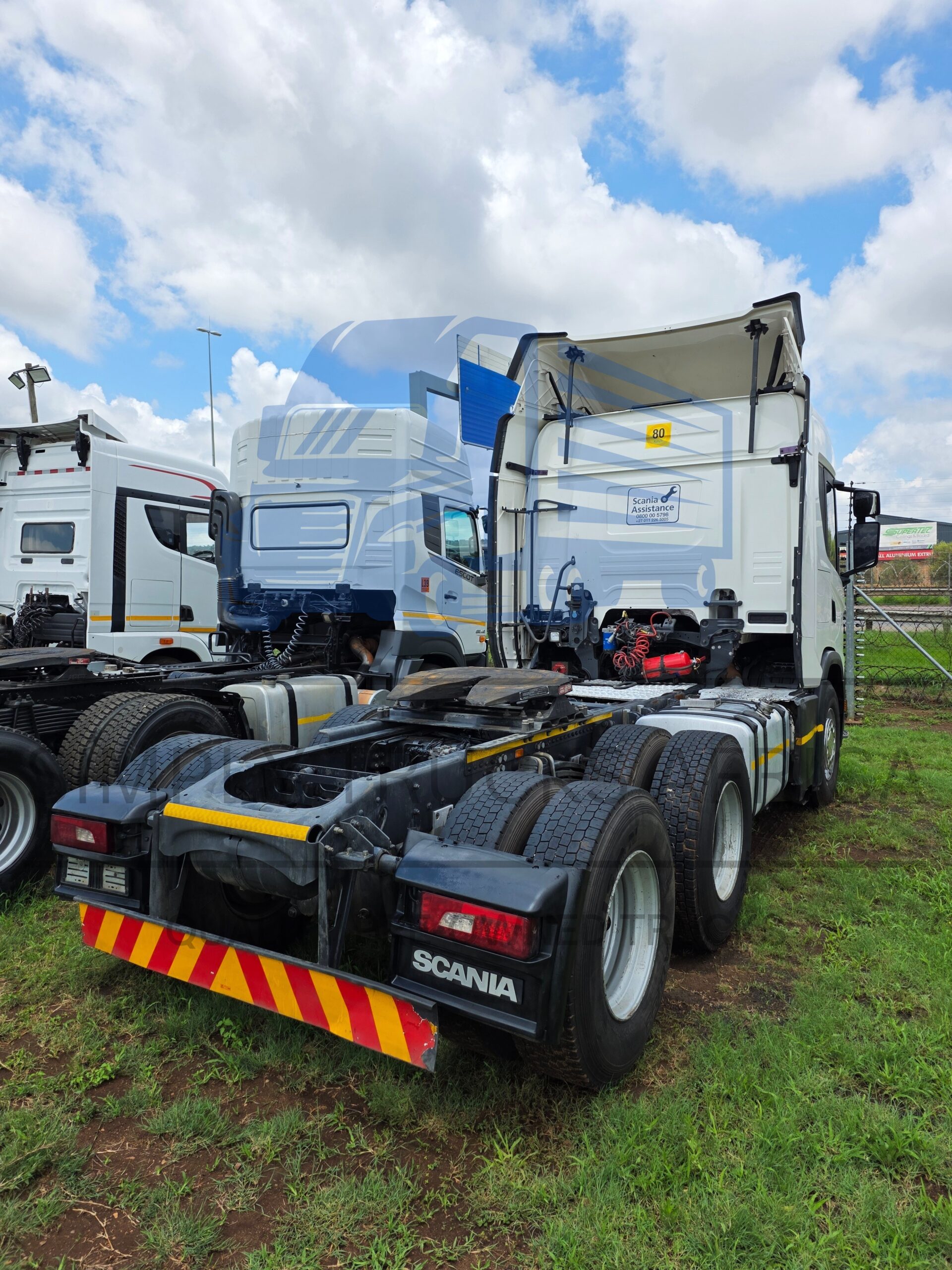 2021 Scania G460 6x4 Truck Tractor - Rear View