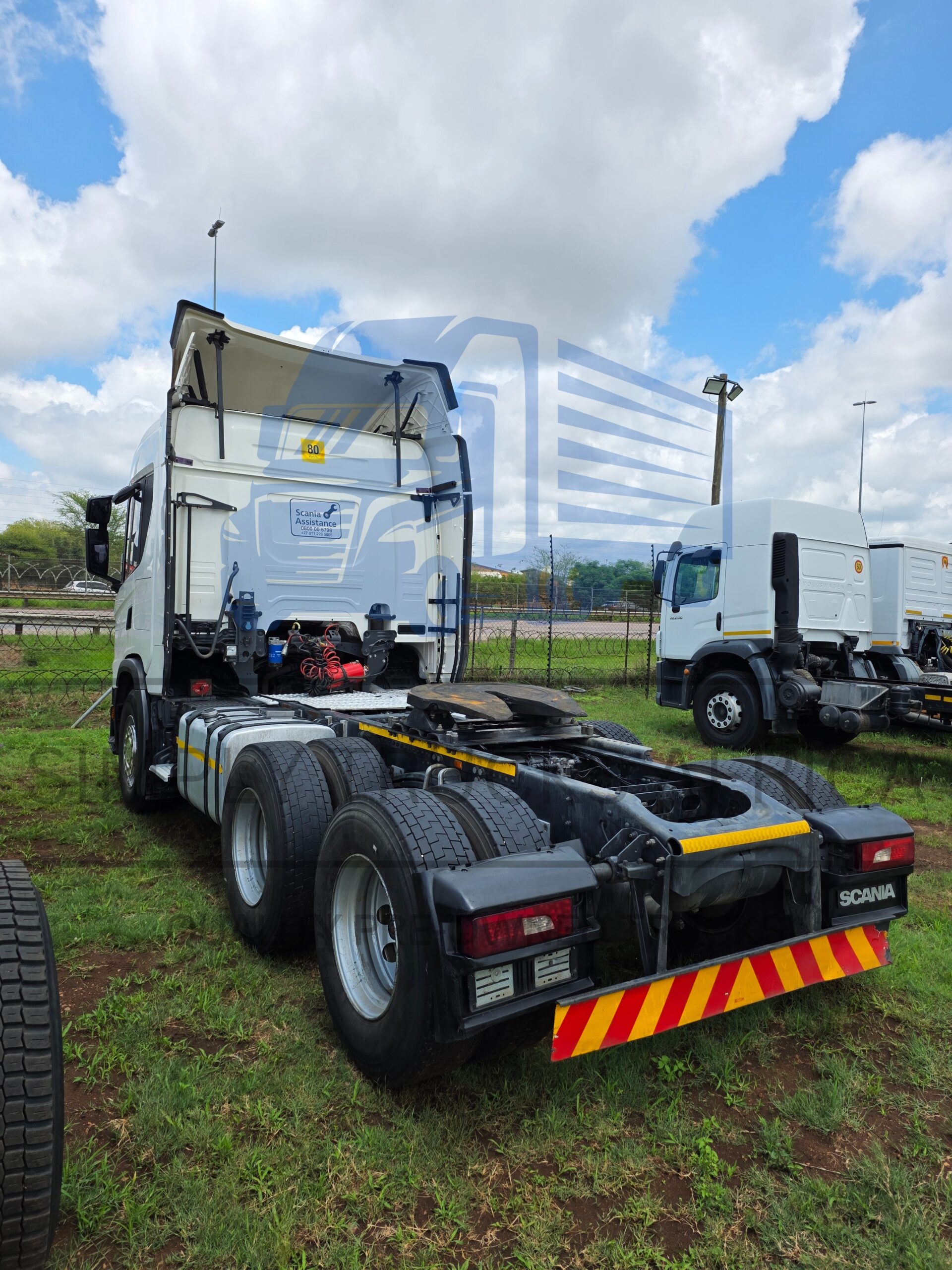 2021 Scania G460 6x4 Truck Tractor - Rear View