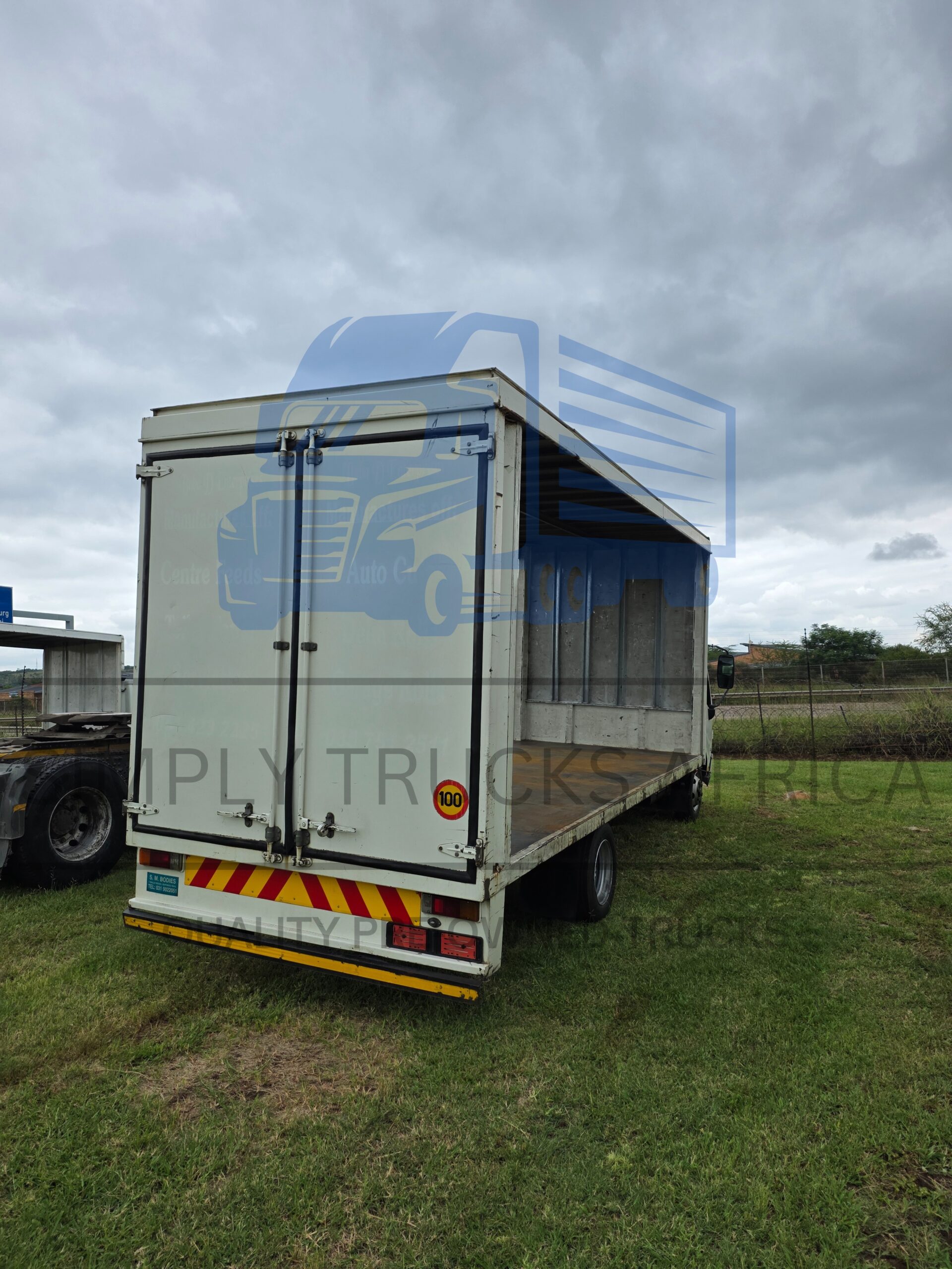 2017 Hino 300 915 Tautliner Body - Rear view