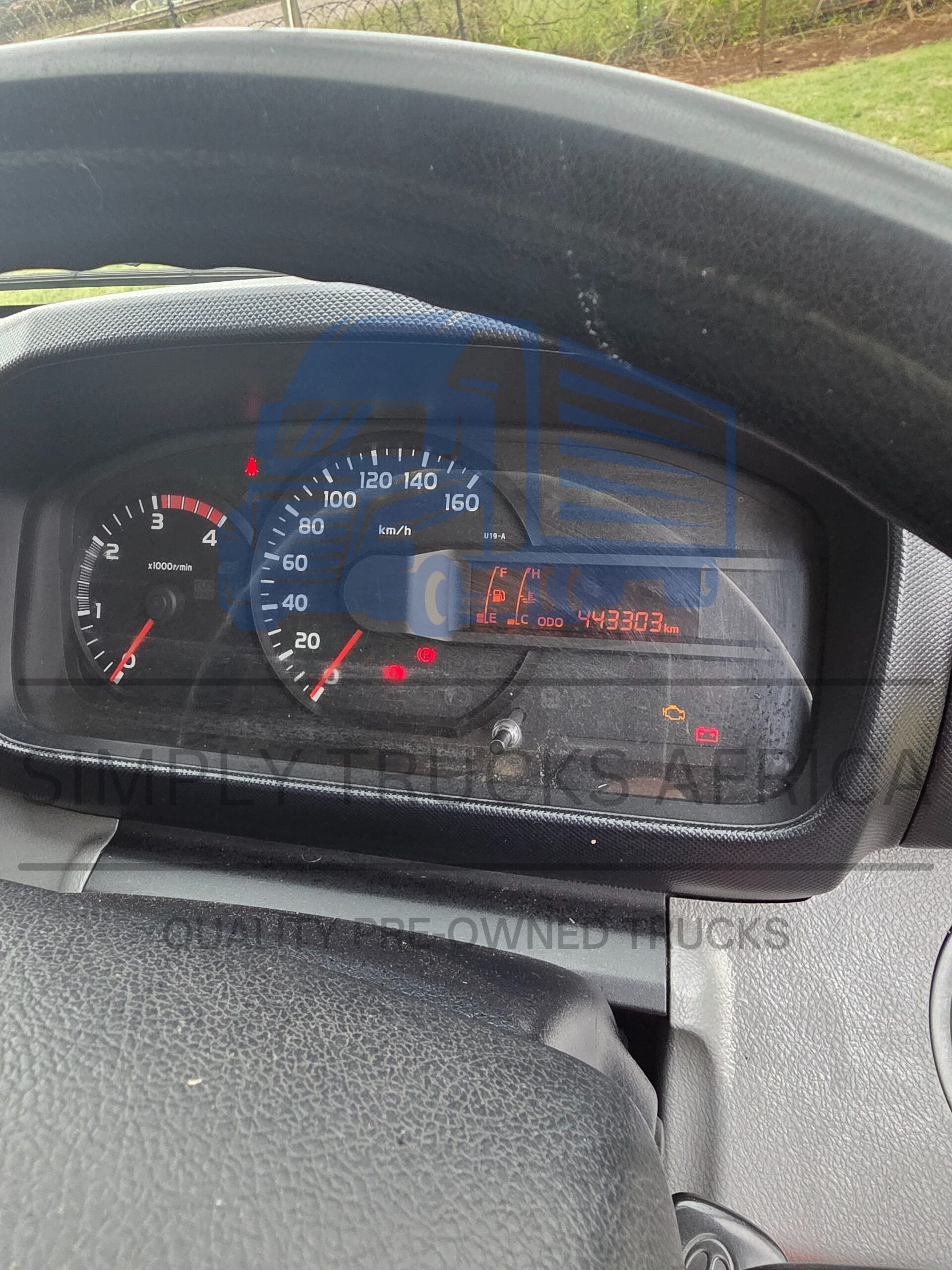 2017 Hino 300 915 Tautliner Body - Dashboard