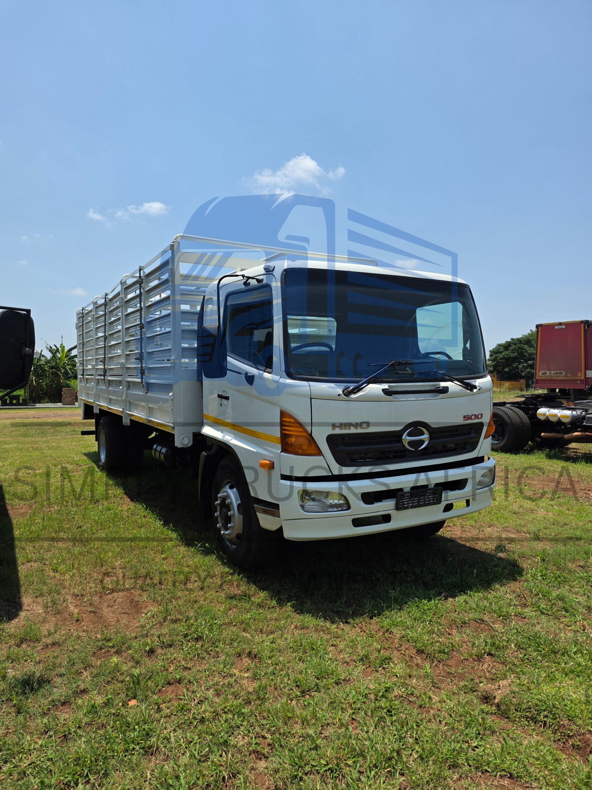 2017 Hino 500 1626 Cage Body - Front view