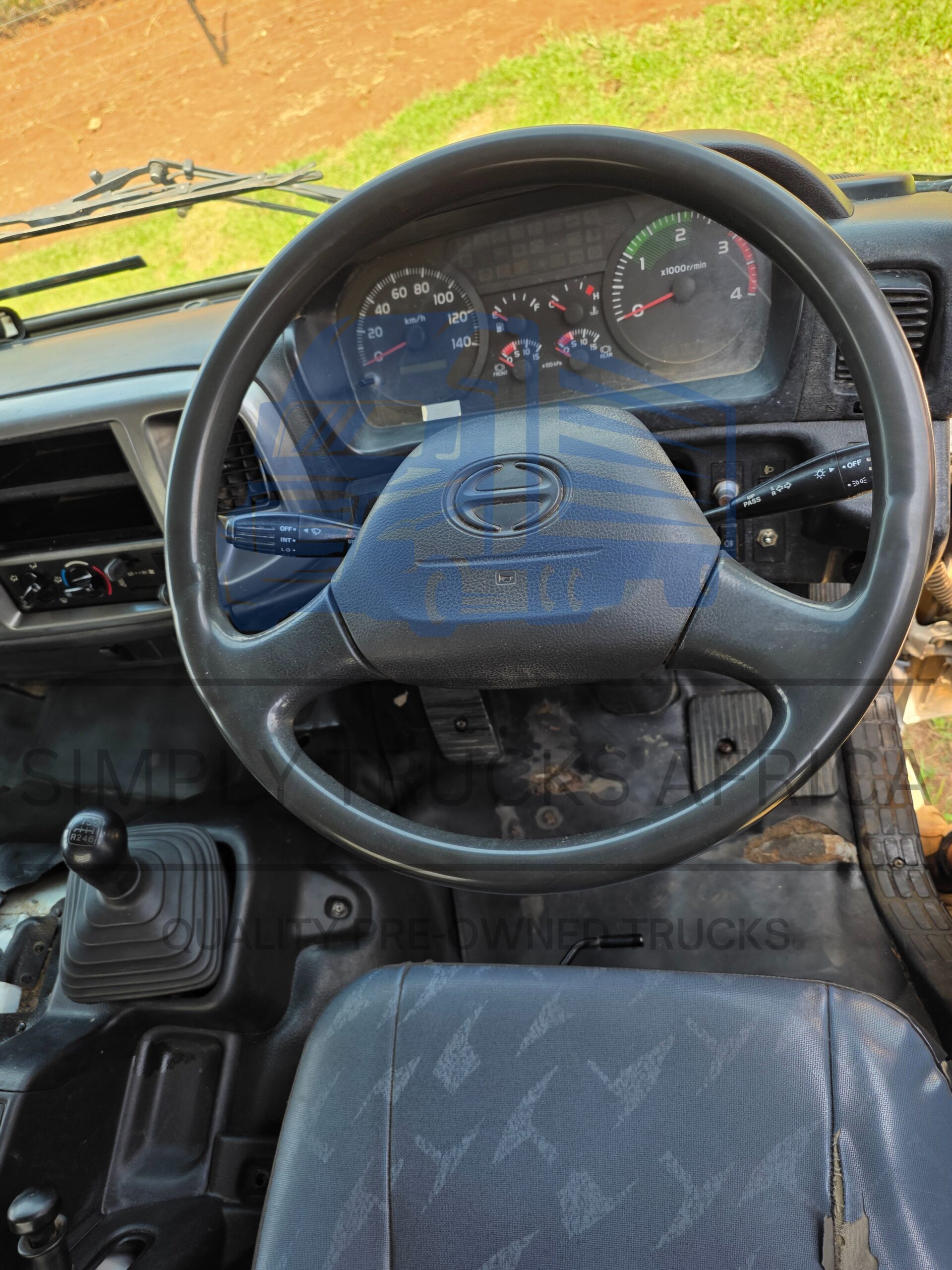 2017 Hino 500 1626 Cage Body - interior