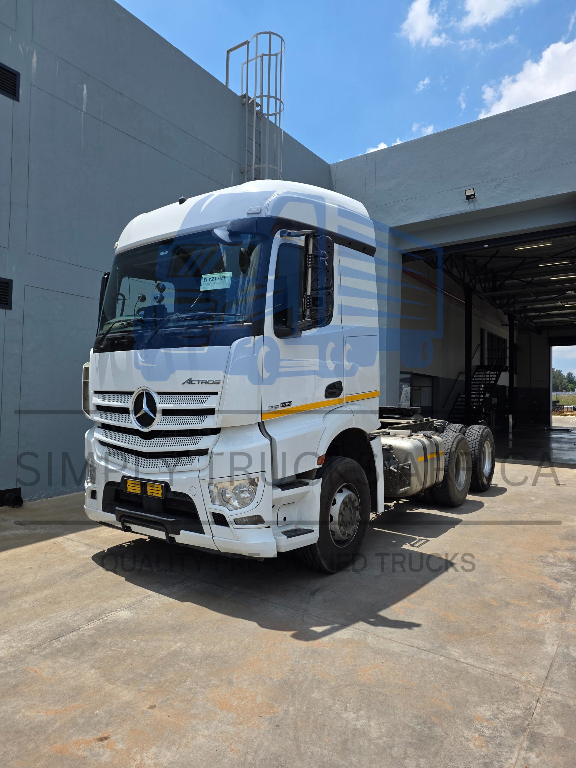 2021 Mercedes-Benz Actros 2652 Pure 6x4 Truck Tractor - front view