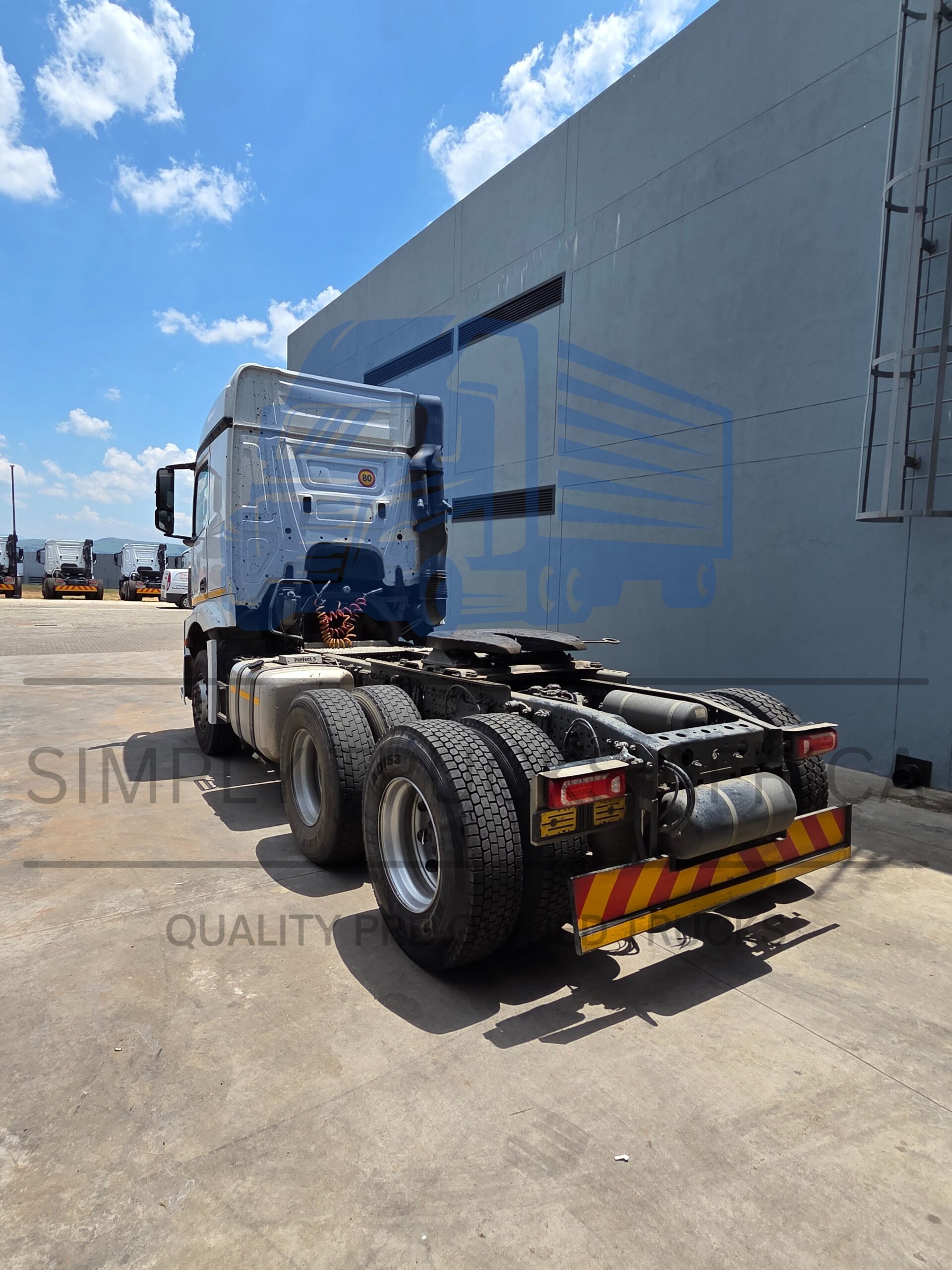 2021 Mercedes-Benz Actros 2652 Pure 6x4 Truck Tractor - rear view