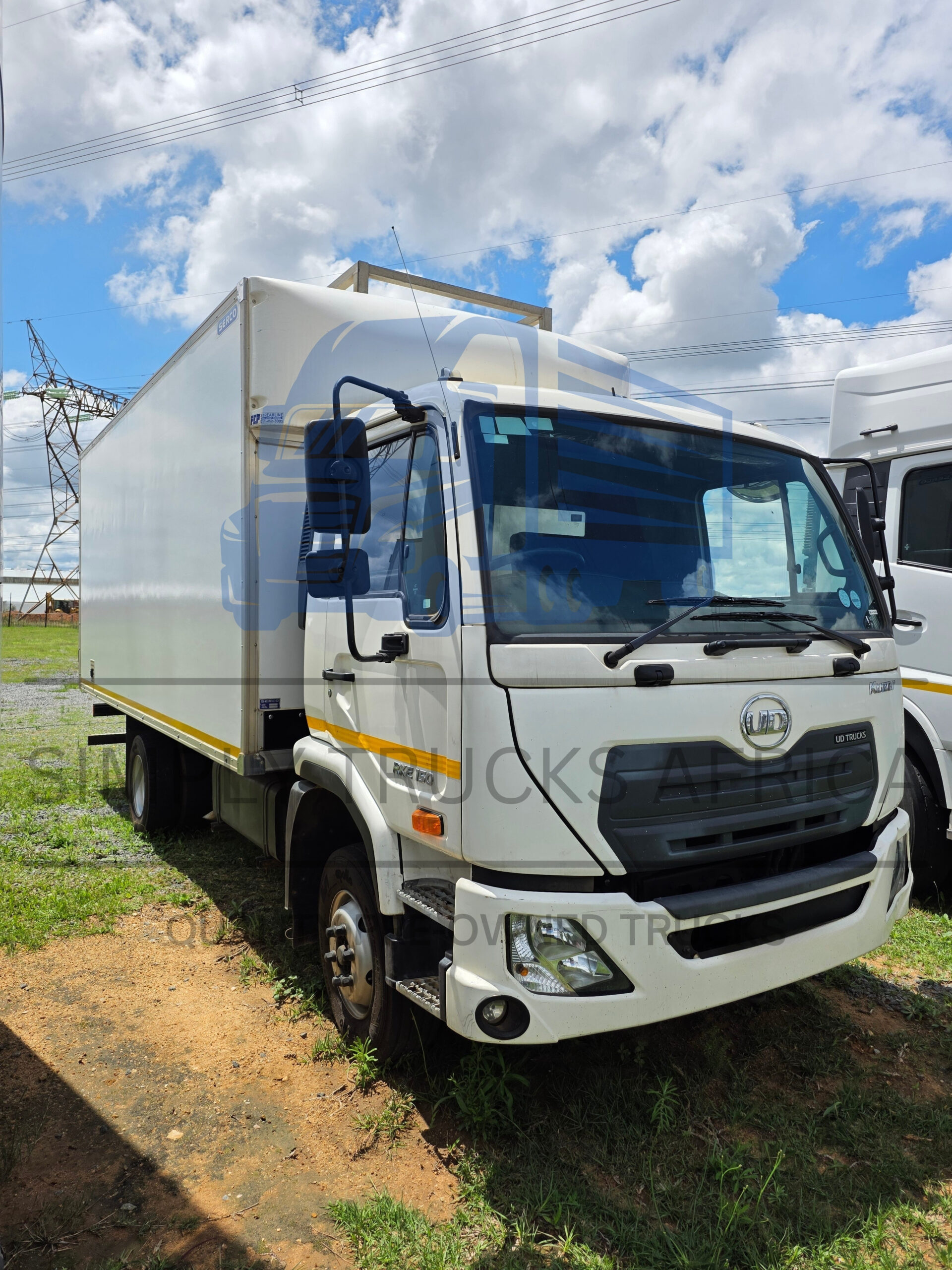 2024 UD Kuzer RKE 150 Van Body - front view