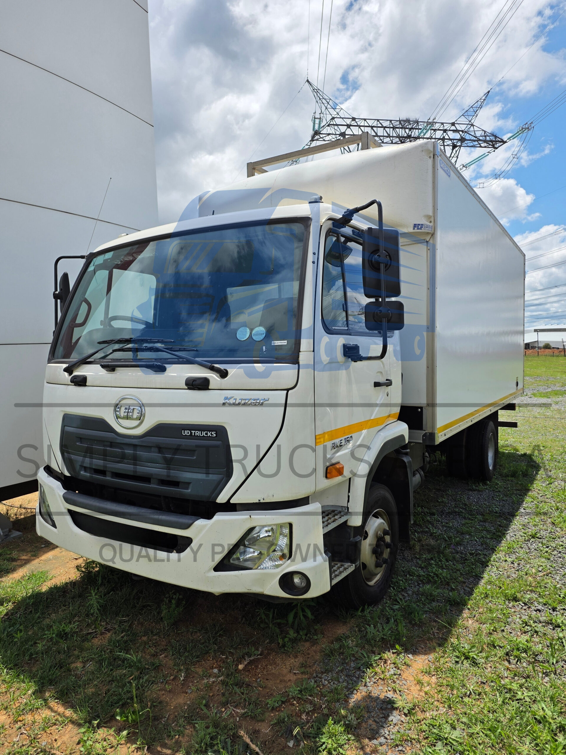 2024 UD Kuzer RKE 150 Van Body - front view