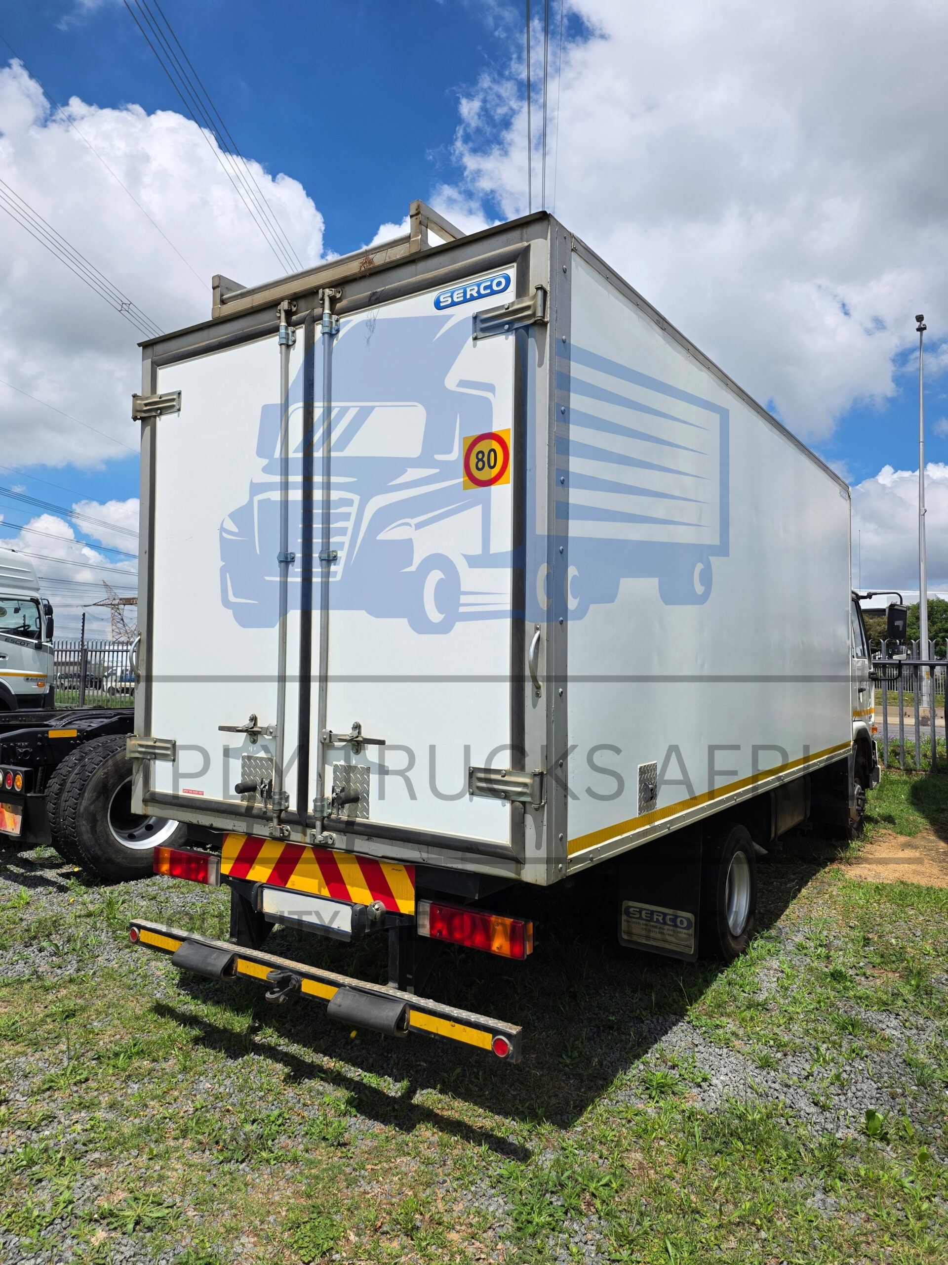 2024 UD Kuzer RKE 150 Van Body - rear view