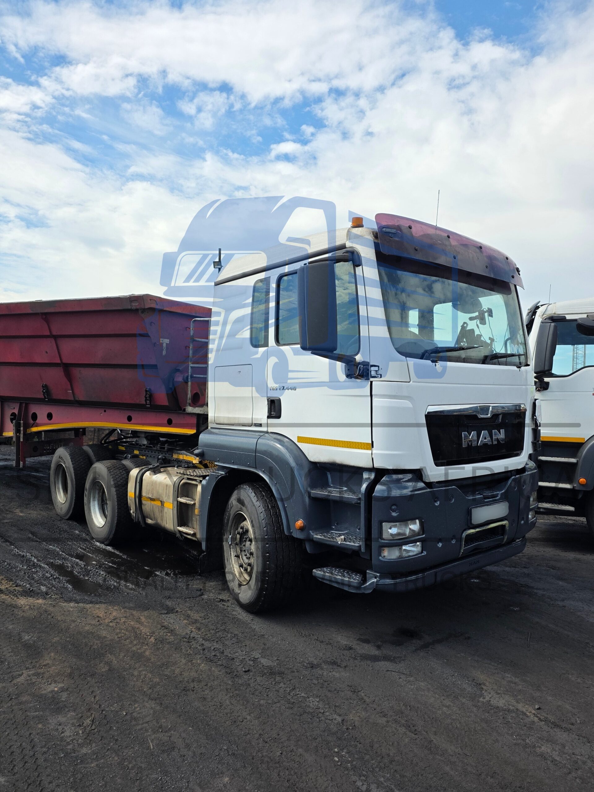 2018 MAN TGS 27.440 6x4 Truck Tractor - front view