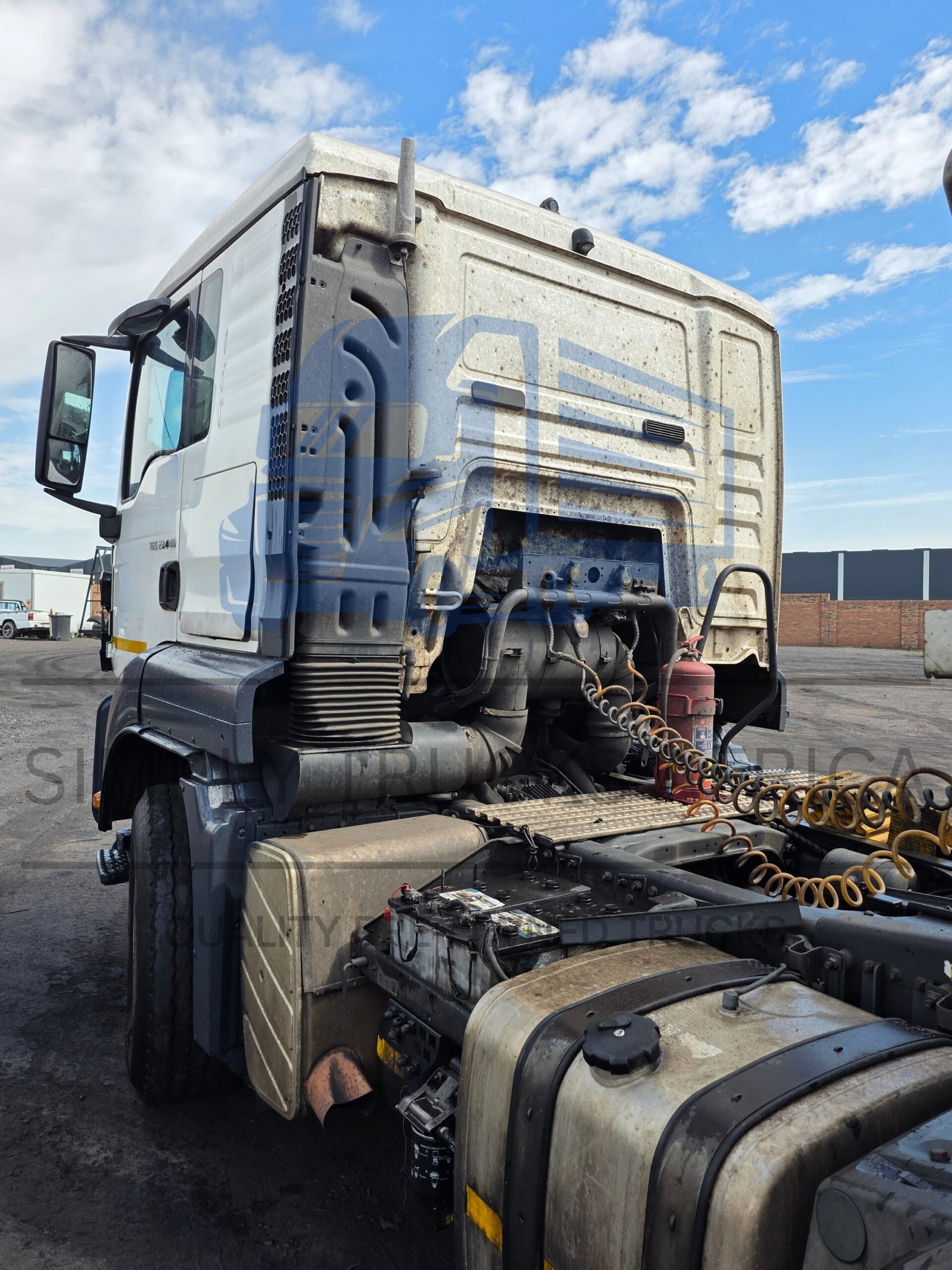 2018 MAN TGS 27.440 6x4 Truck Tractor - rear view