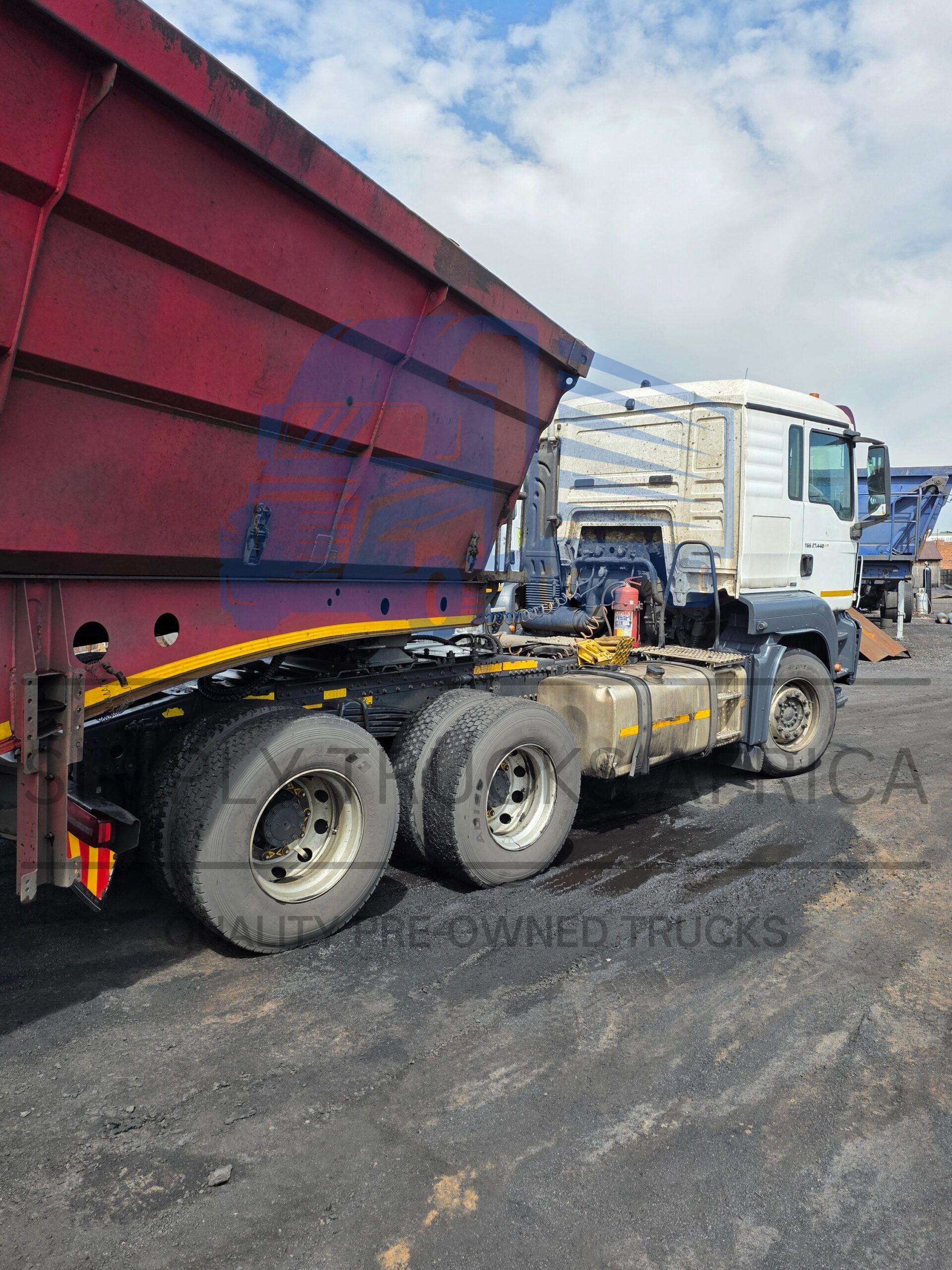 2018 MAN TGS 27.440 6x4 Truck Tractor - rear view