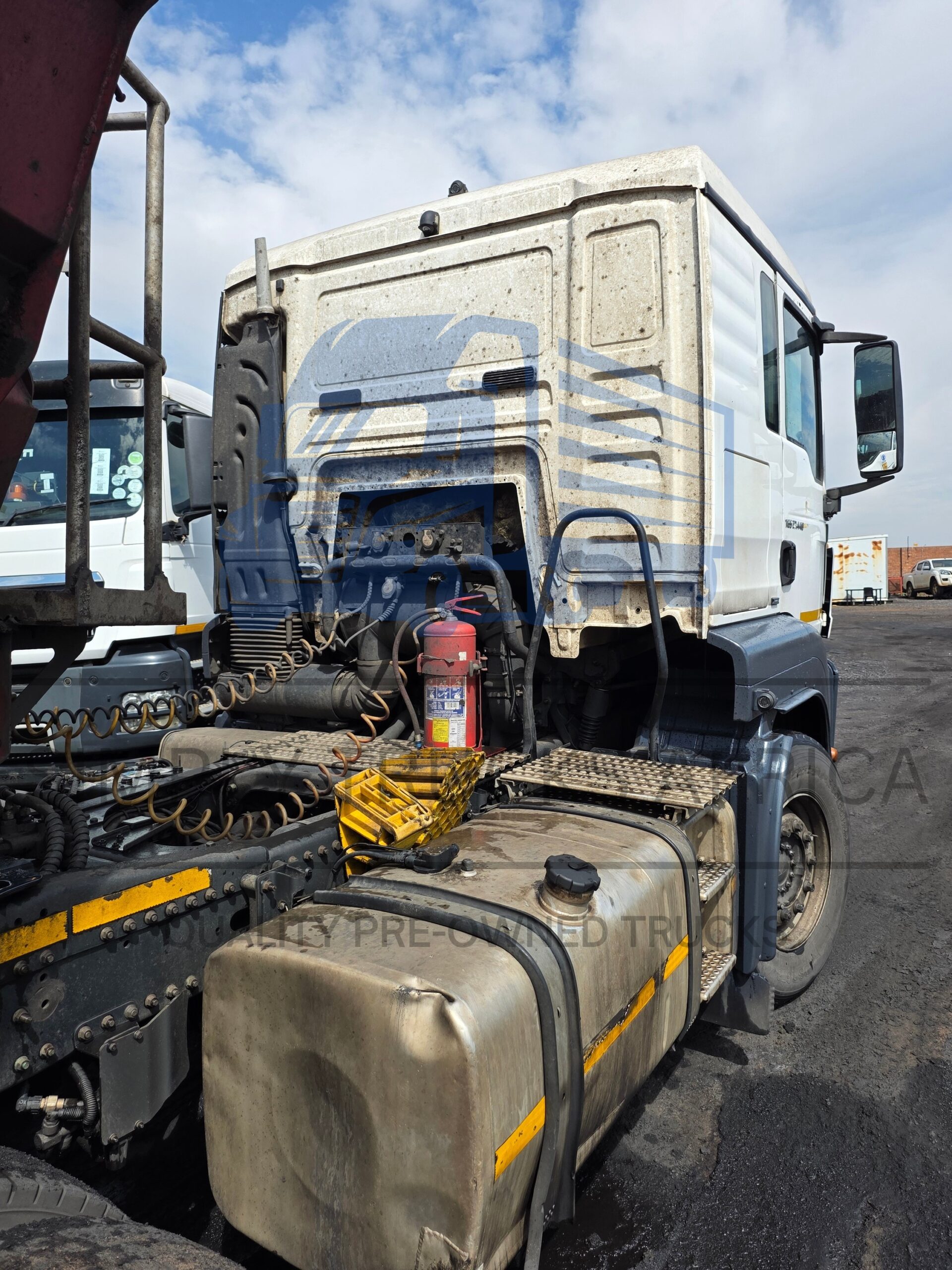 2018 MAN TGS 27.440 6x4 Truck Tractor - rear view
