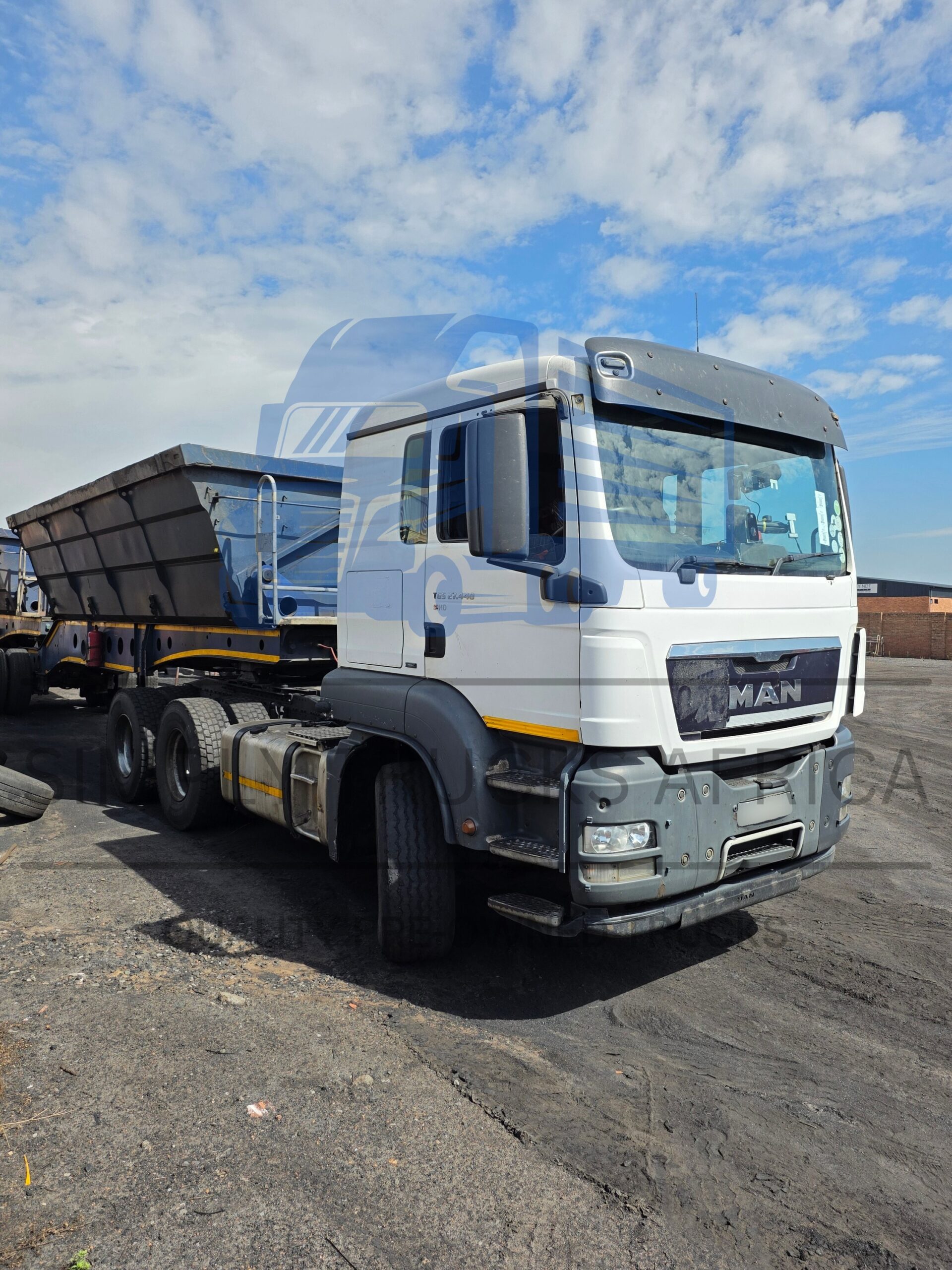 2018 MAN TGS 27.440 6x4 Truck Tractor - front view