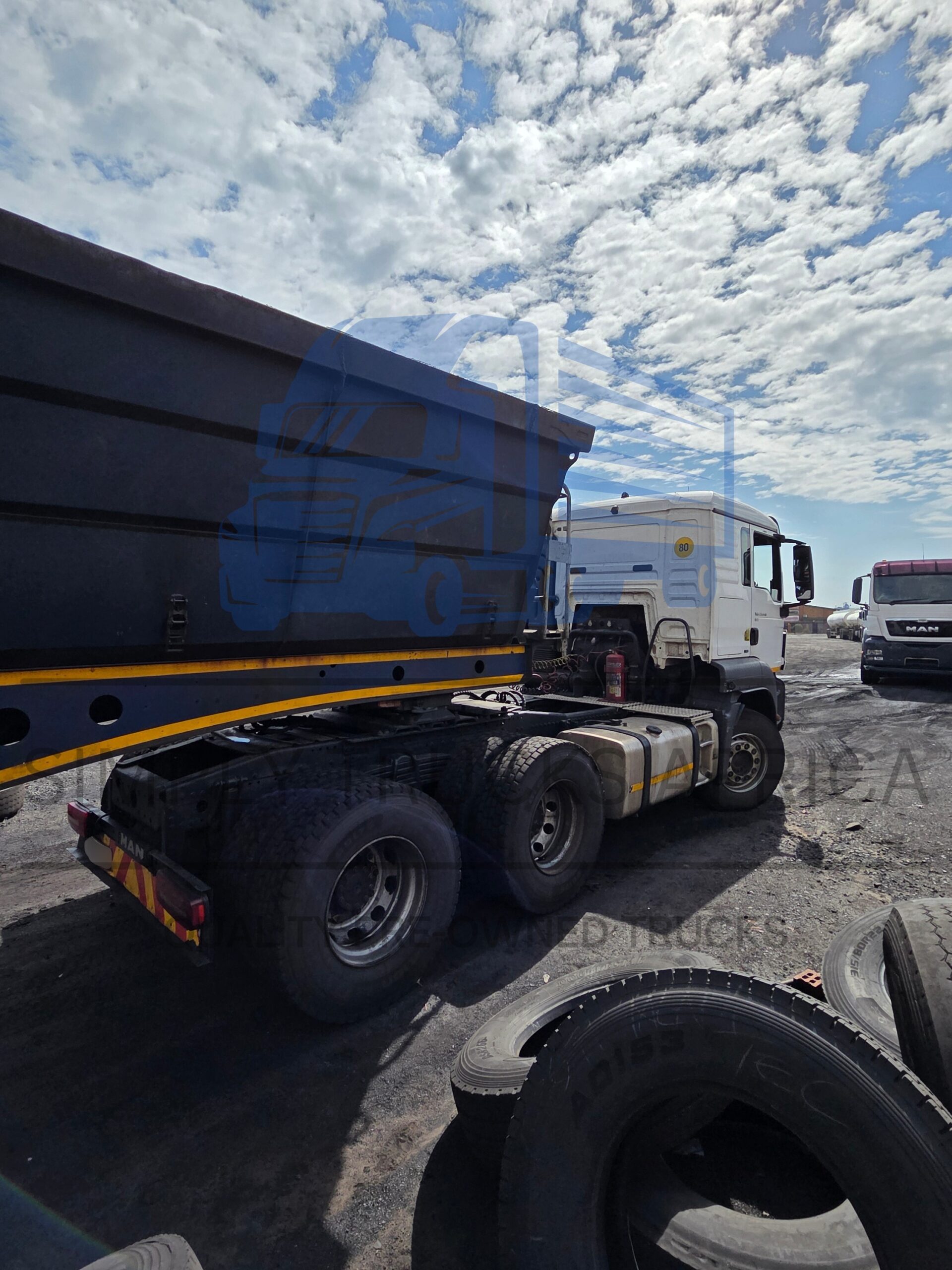 2018 MAN TGS 27.440 6x4 Truck Tractor - rear view