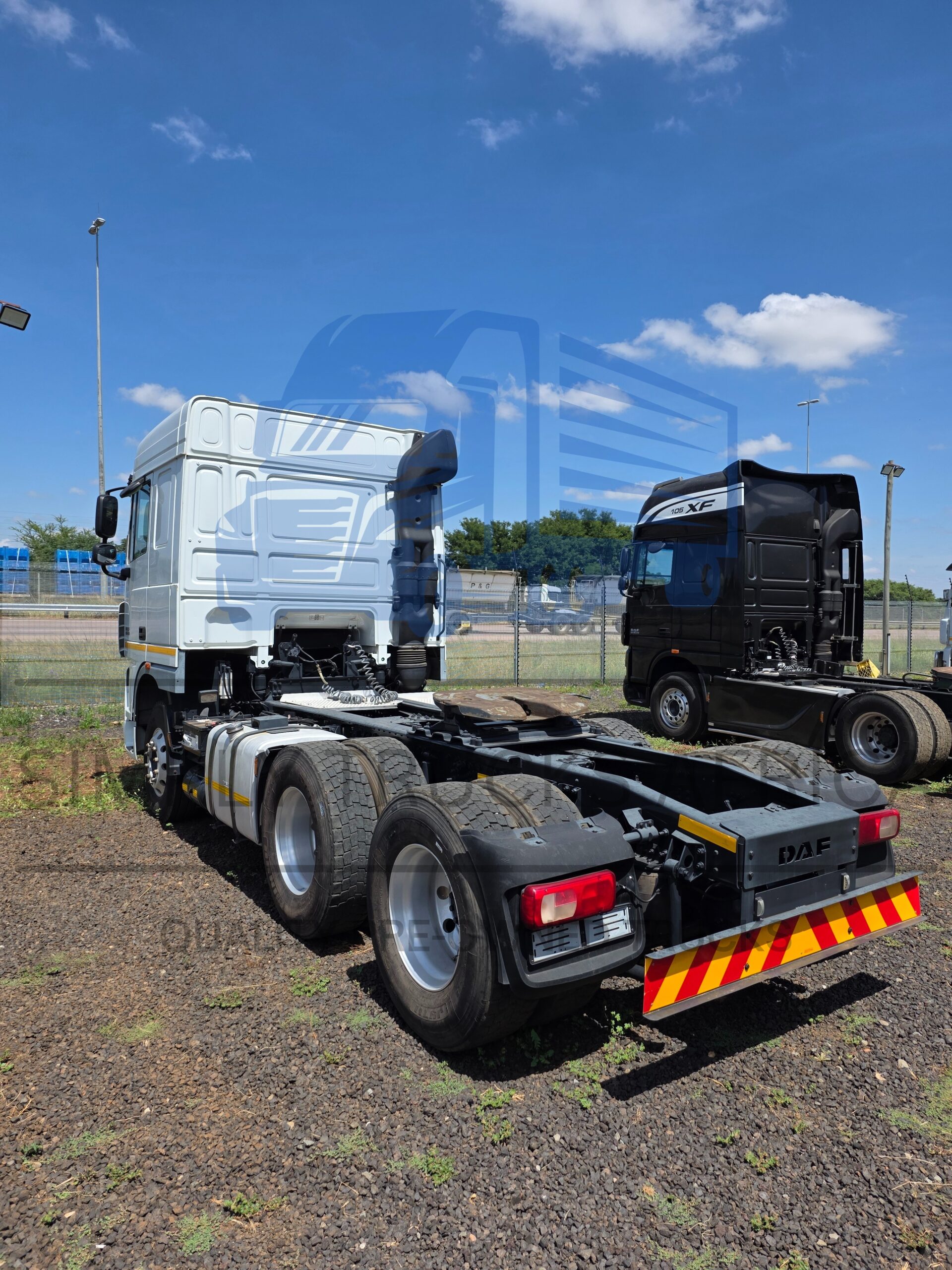 2019-DAF XF 105.460 6x4 Truck Tractor - rear view