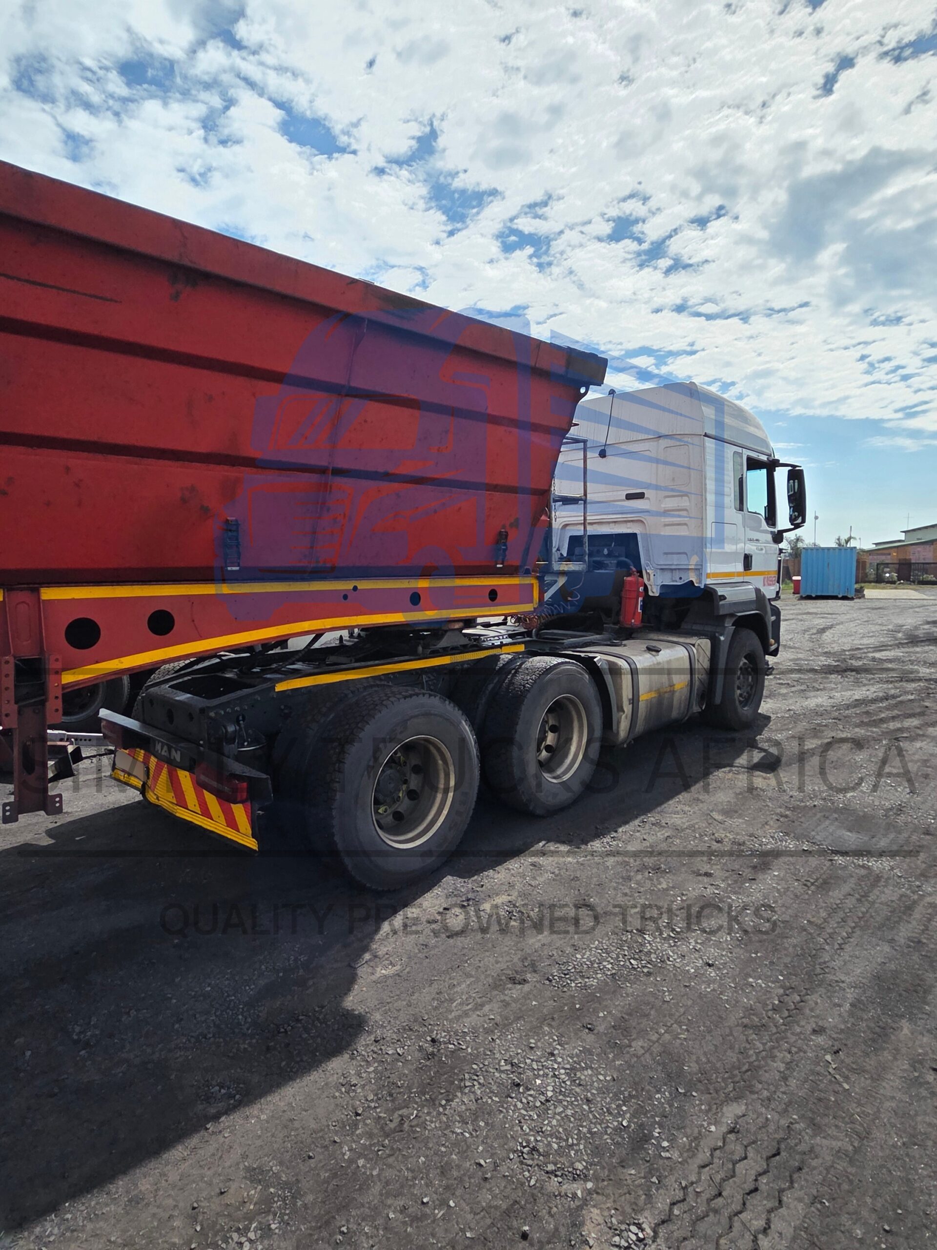2019 MAN TGS 26.440 6x4 truck tractor - rear view