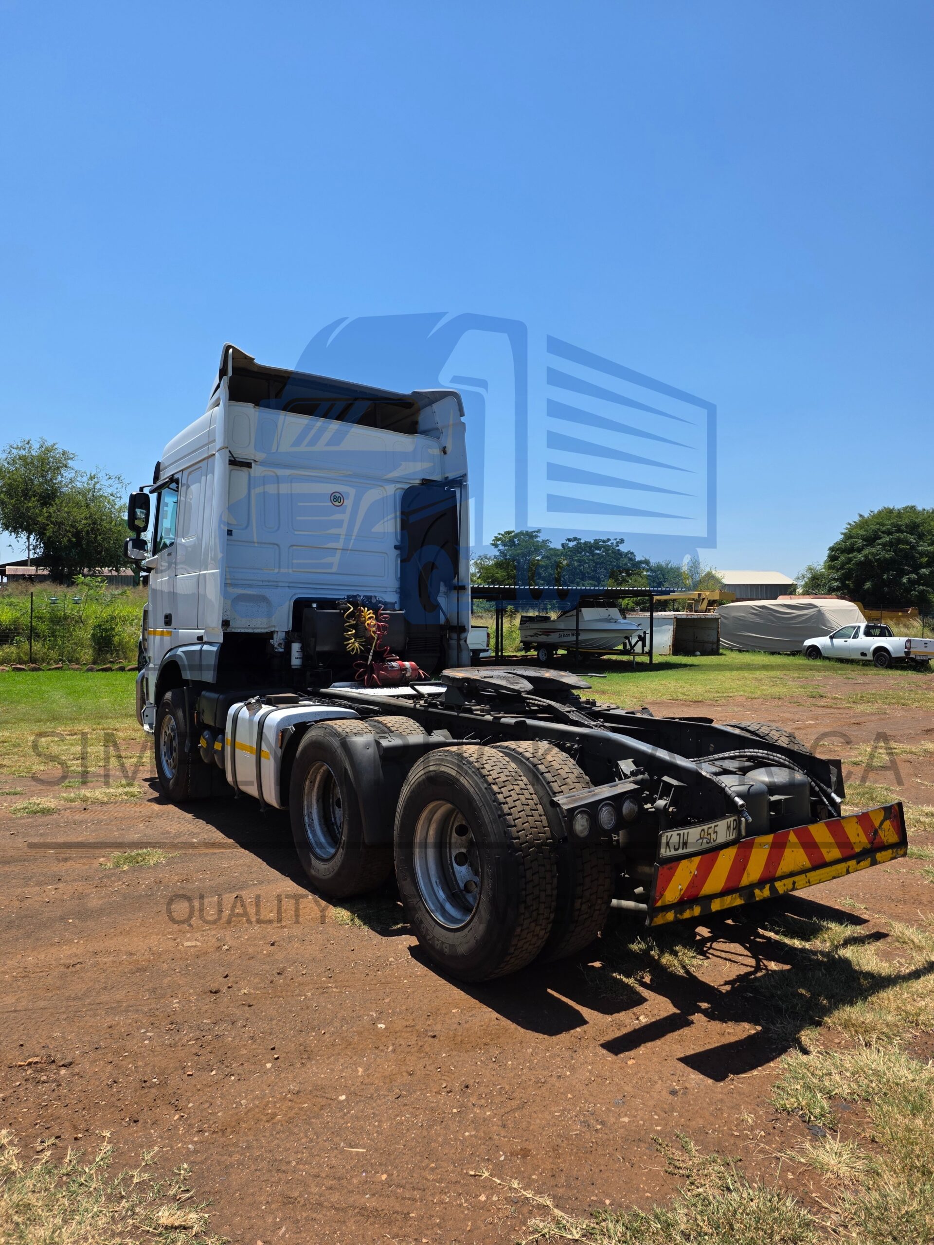 2021 DAF XF 480 6x4 Truck Tractor - rear view
