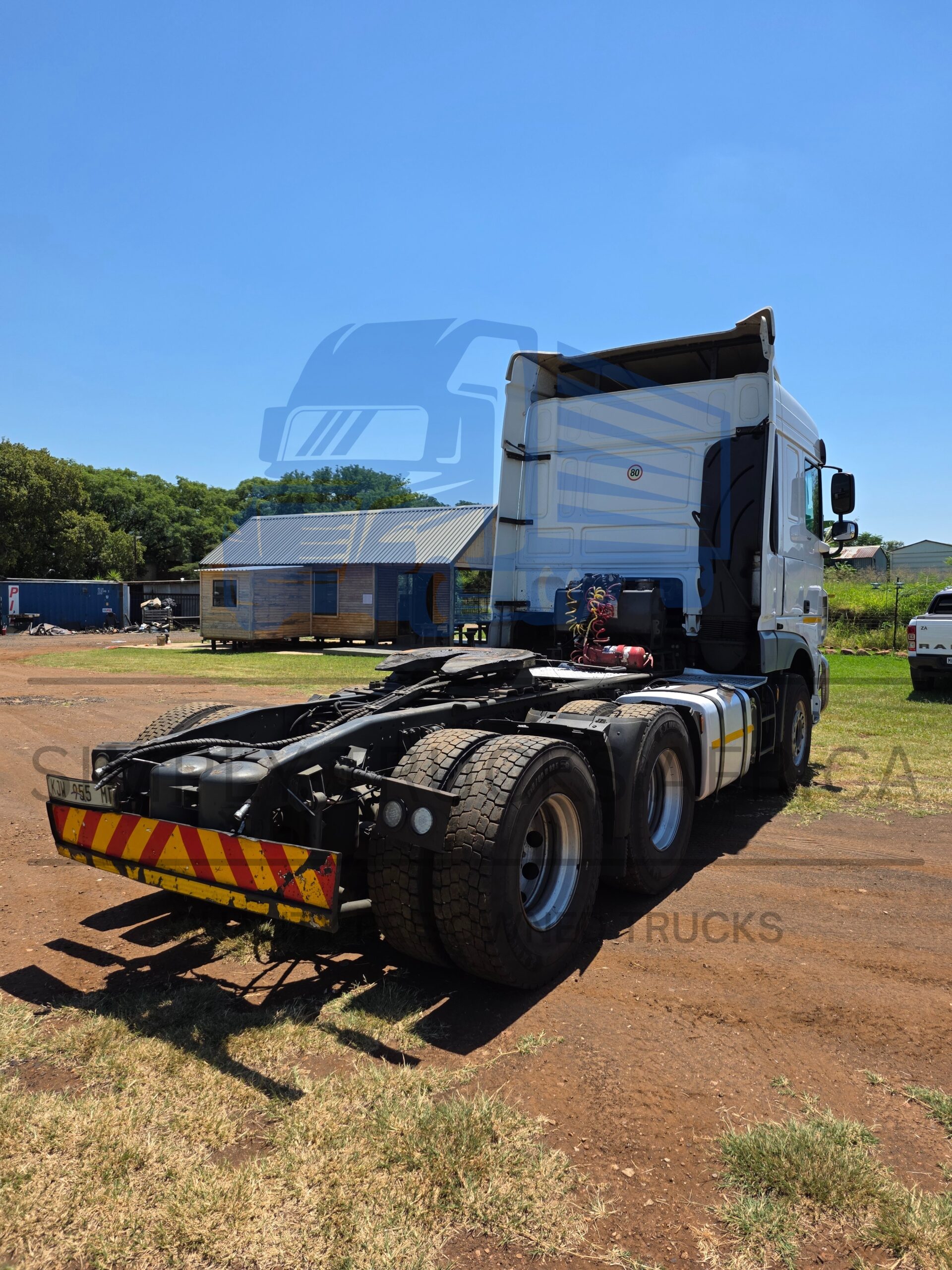 2021 DAF XF 480 6x4 Truck Tractor - rear view