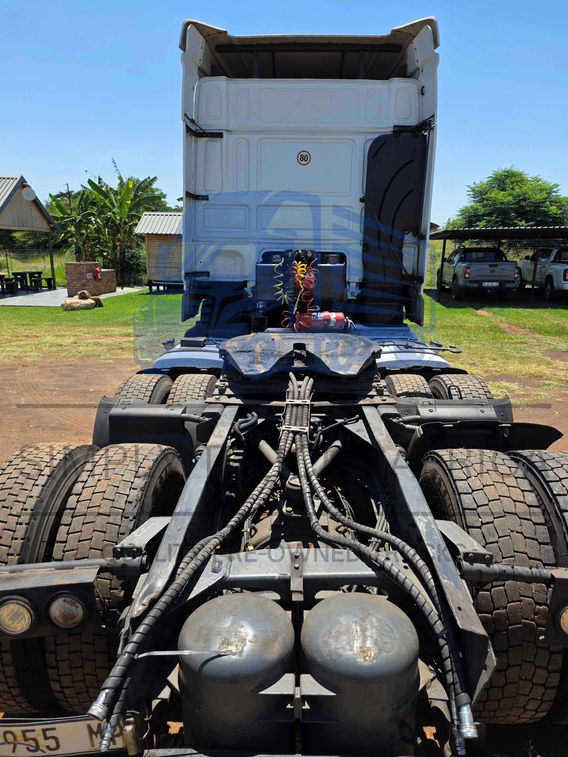 2021 DAF XF 480 6x4 Truck Tractor - rear view