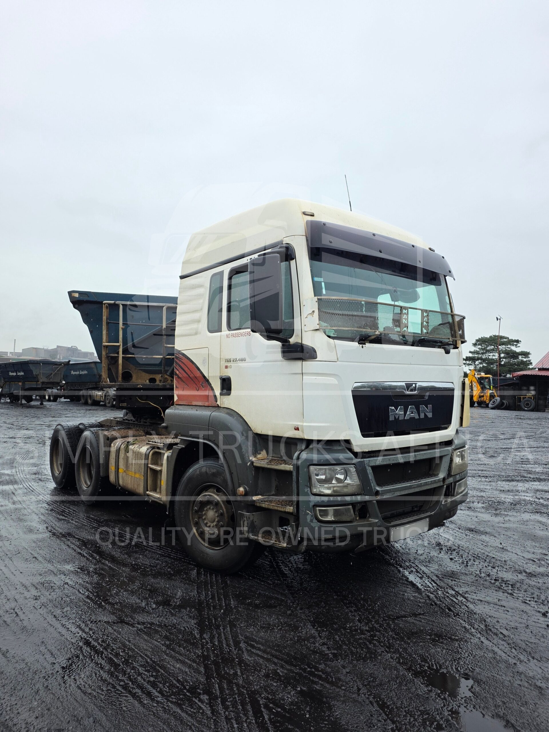 2019 MAN TGS 27.480 6x4 Truck Tractor - front view