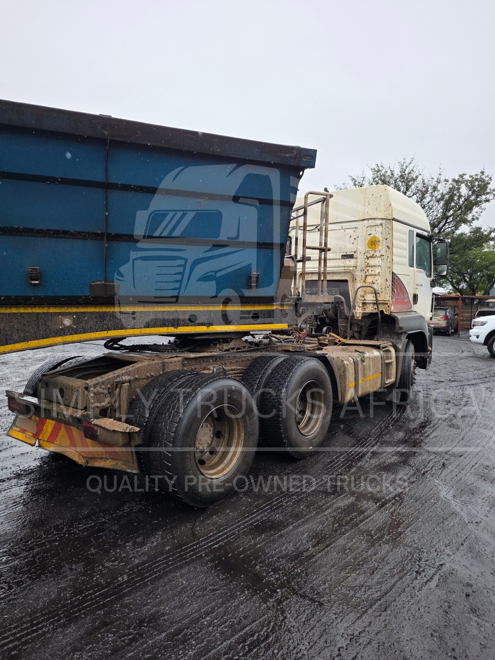 2019 MAN TGS 27.480 6x4 Truck Tractor - rear view