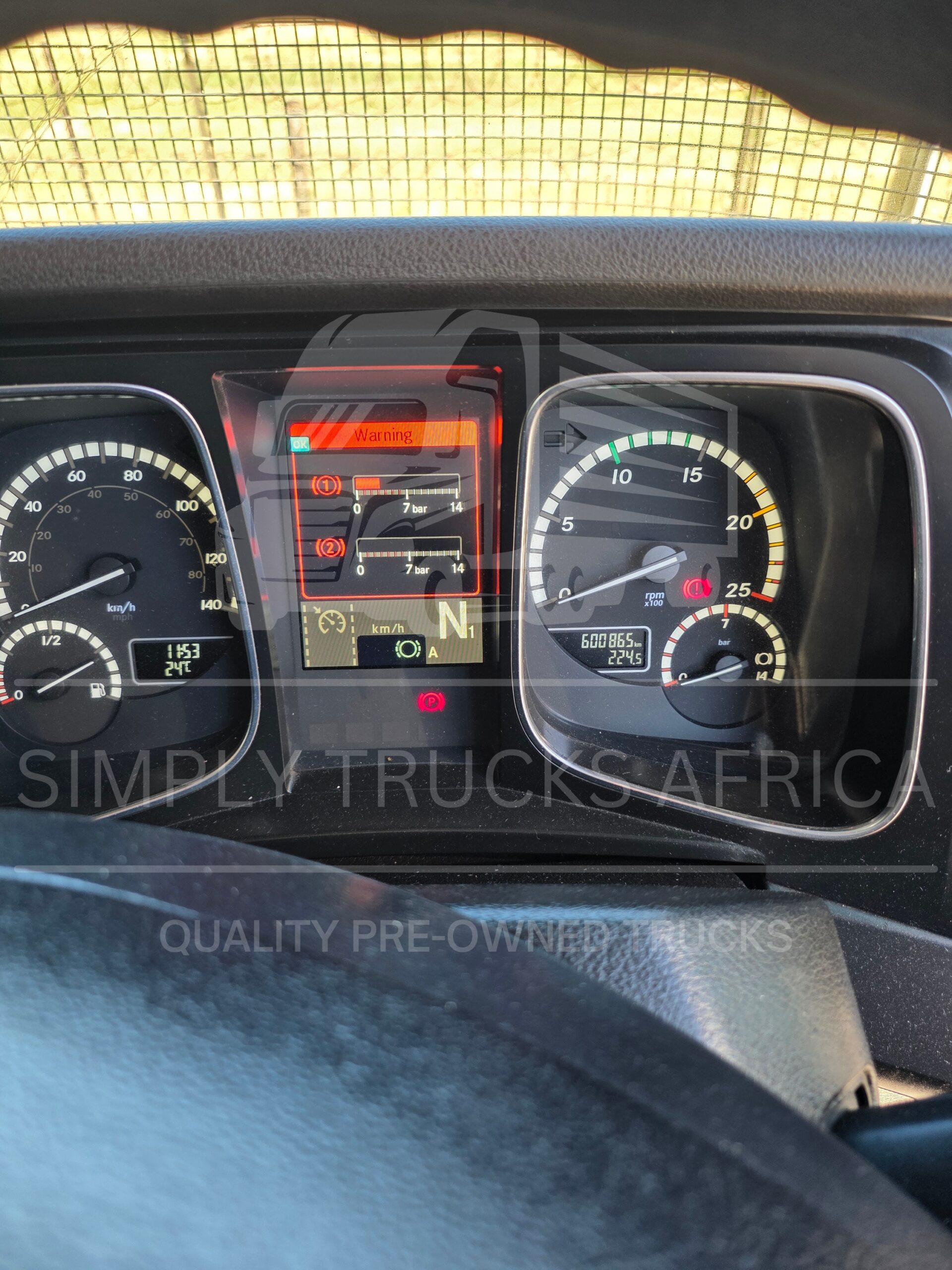 2019 Mercedes-Benz Actros 2645 Standard 6x4 Truck Tractor - Dashboard