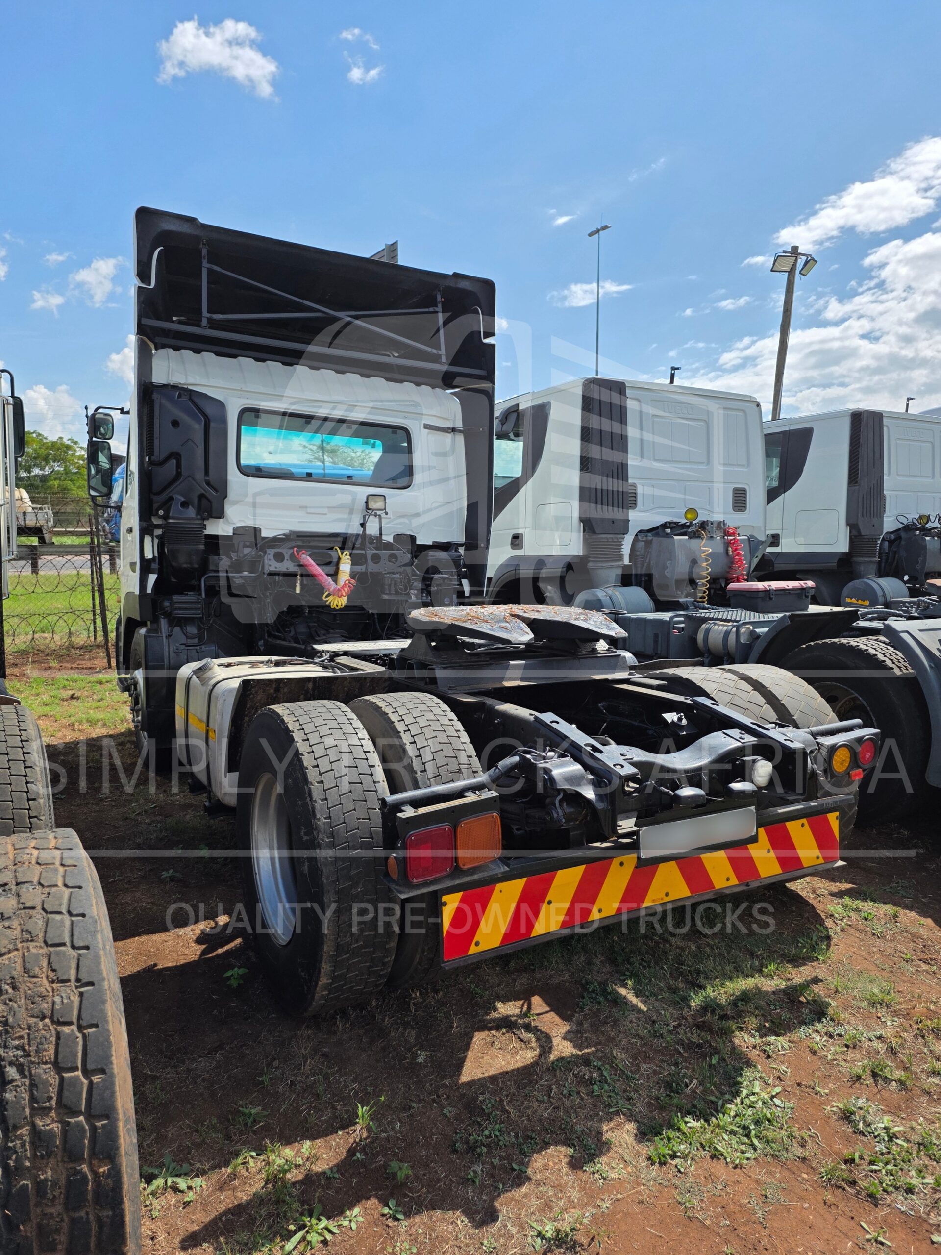 2012 UD 350 4x2 Truck Tractor - rear view