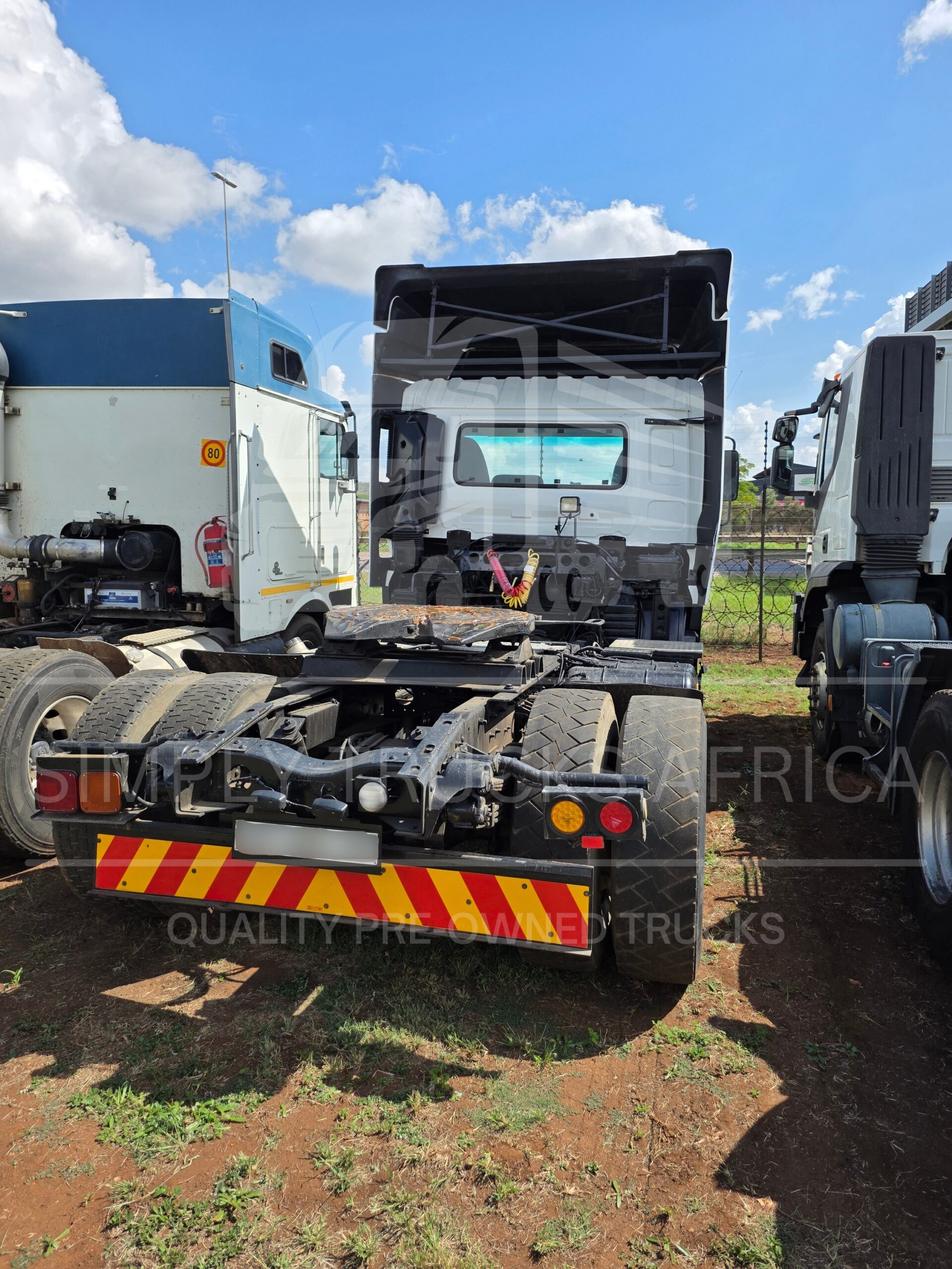 2012 UD 350 4x2 Truck Tractor - rear view