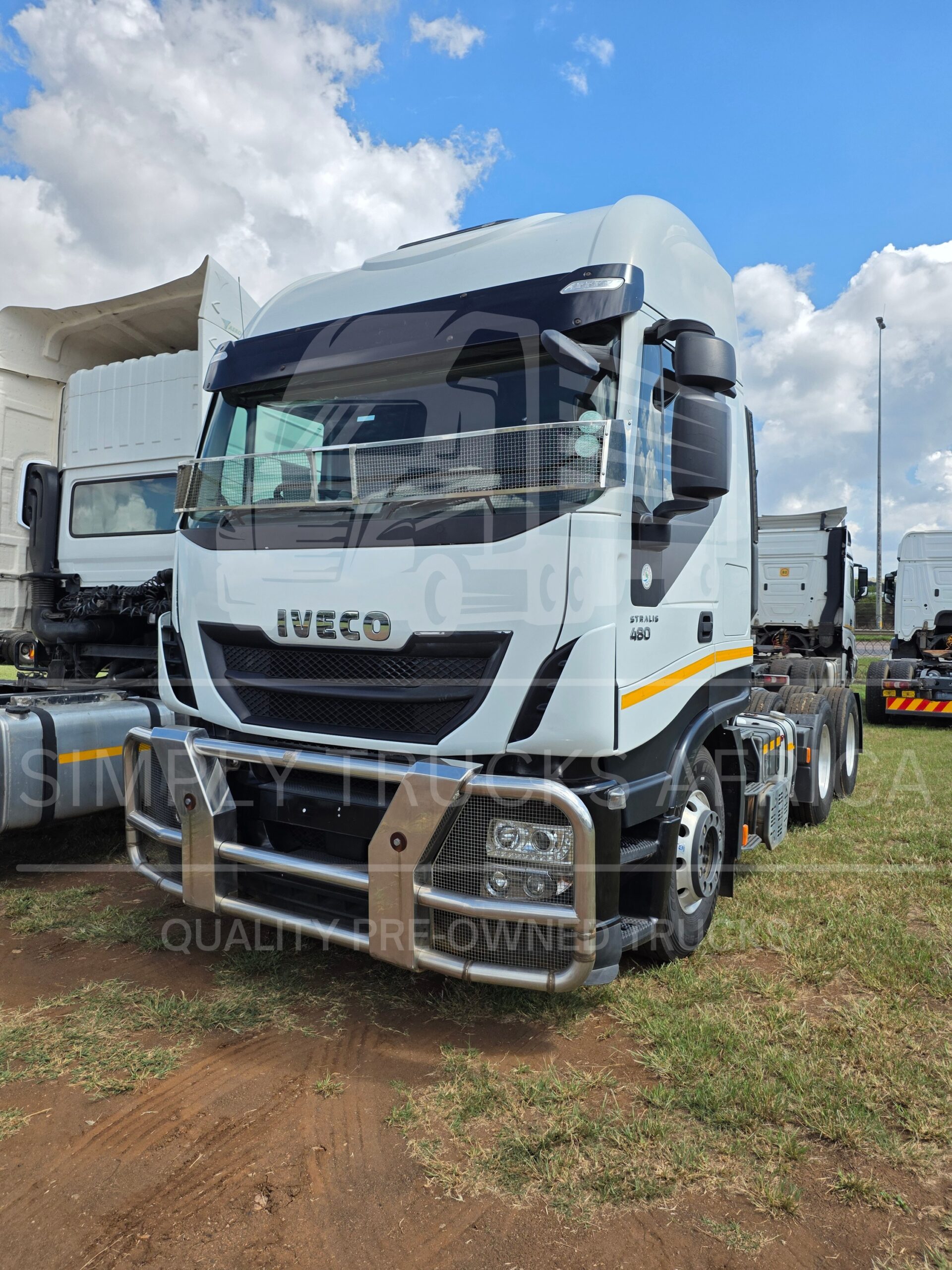 2021 Iveco Stralis 480 6x4 truck tarctor - front view