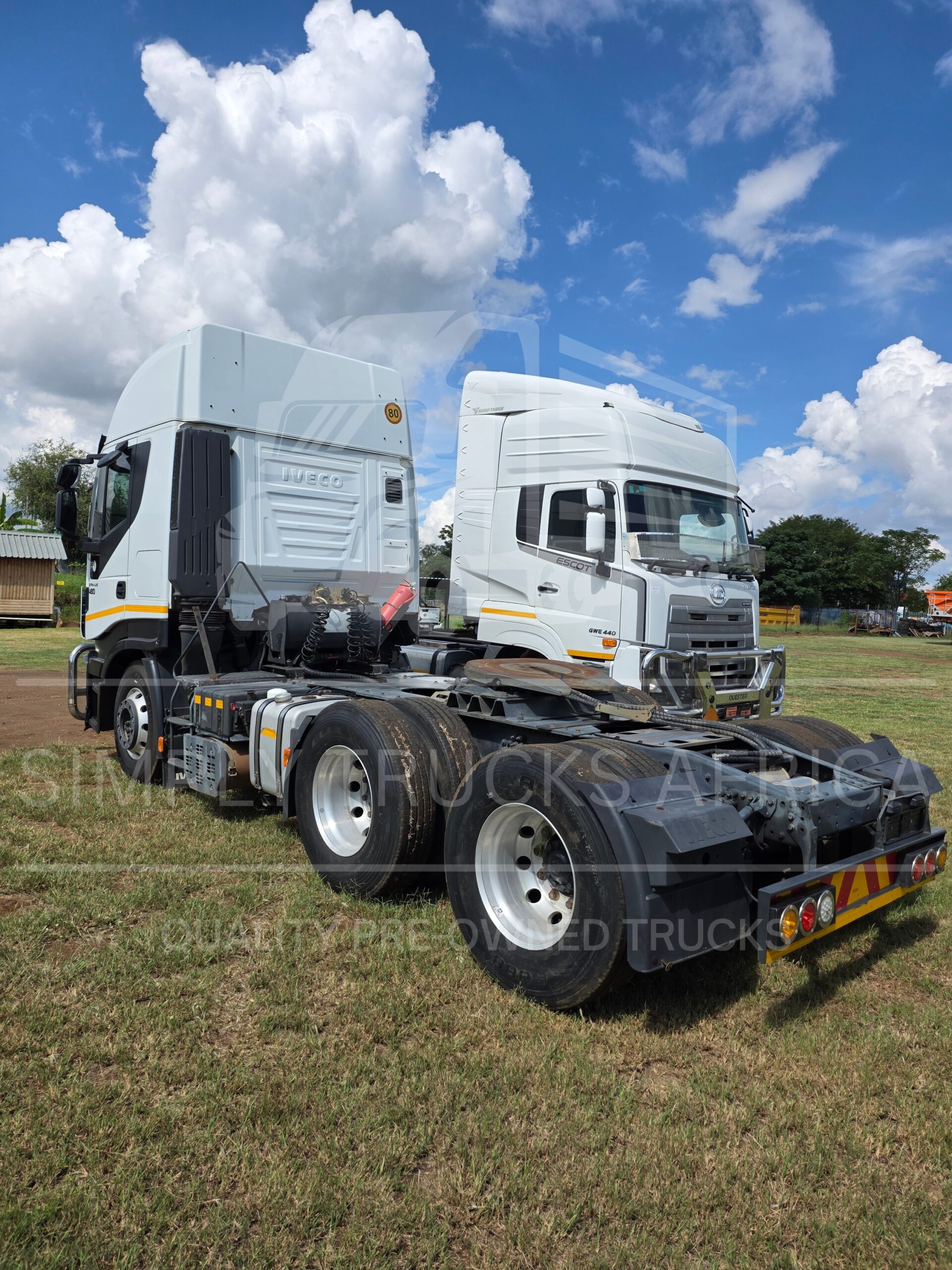 2021 Iveco Stralis 480 6x4 truck tarctor - Rear view