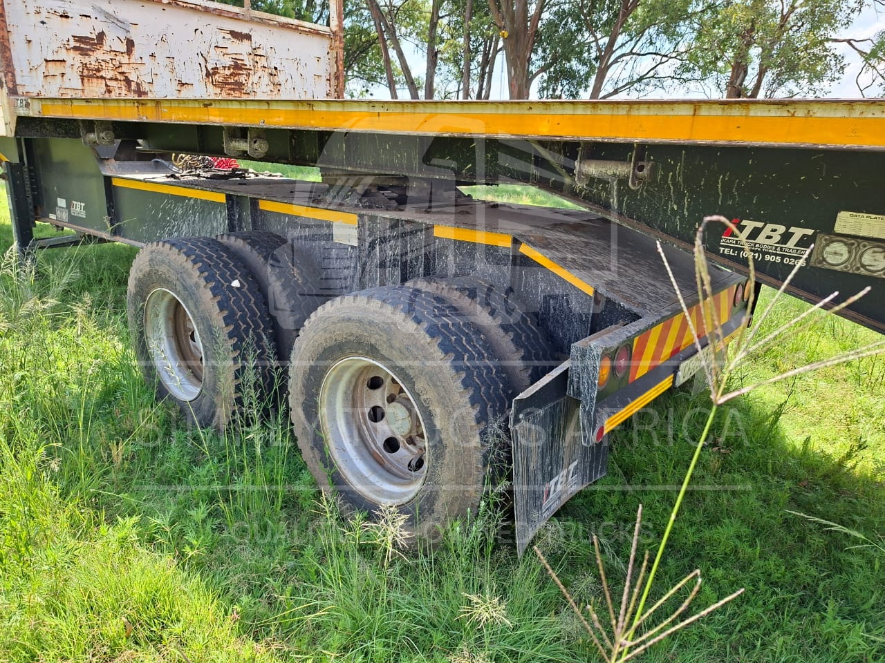 2019 Ikapa Flatdeck 6m/12m Stepdeck Interlink Trailer - Tyres