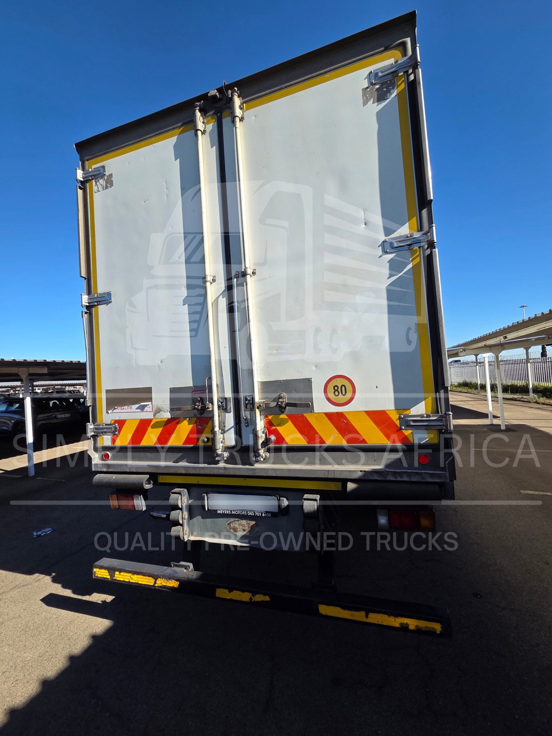 2016 Isuzu FTR 850 AMT Refrigerated Body - Rear view