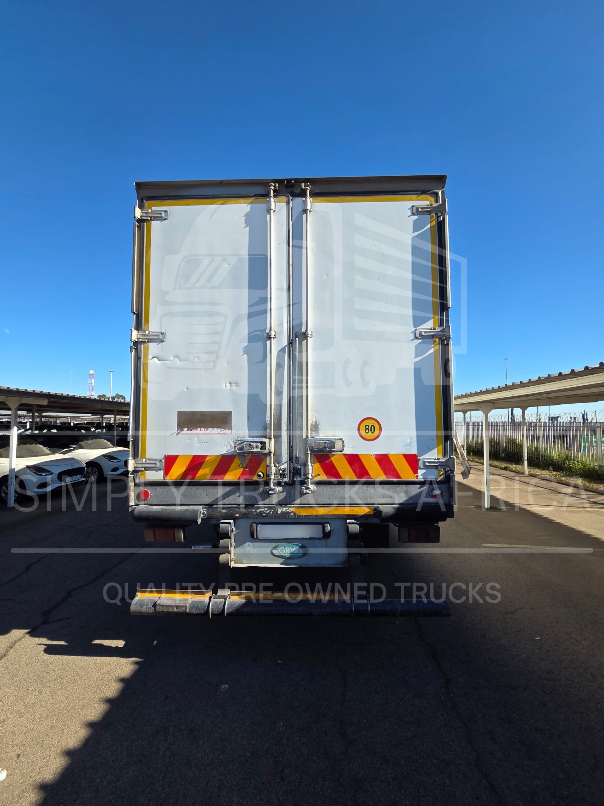 2016 Isuzu FTR 850 AMT Refrigerated Body - Rear view