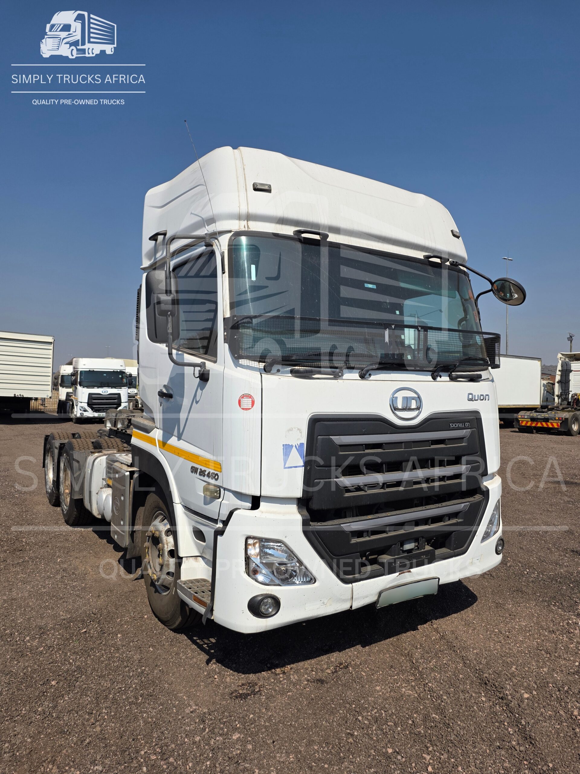 2021-UD-Quon-GW-26-460-6x4-Truck-Tractor-1 2021 UD Quon GW 26-460 6x4 Truck Tractor - front view