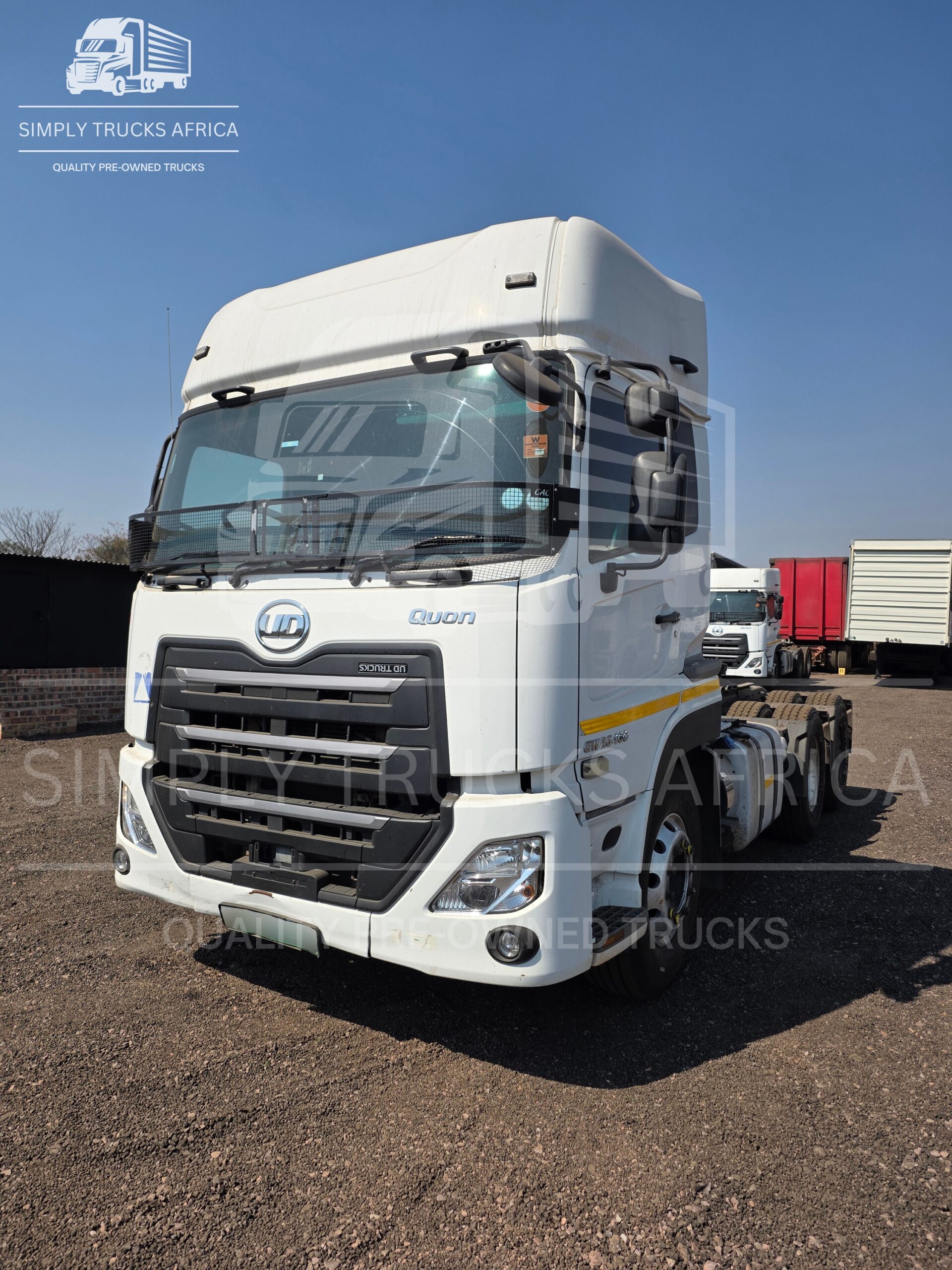 2021-UD-Quon-GW-26-460-6x4-Truck-Tractor-2 2021 UD Quon GW 26-460 6x4 Truck Tractor - front view