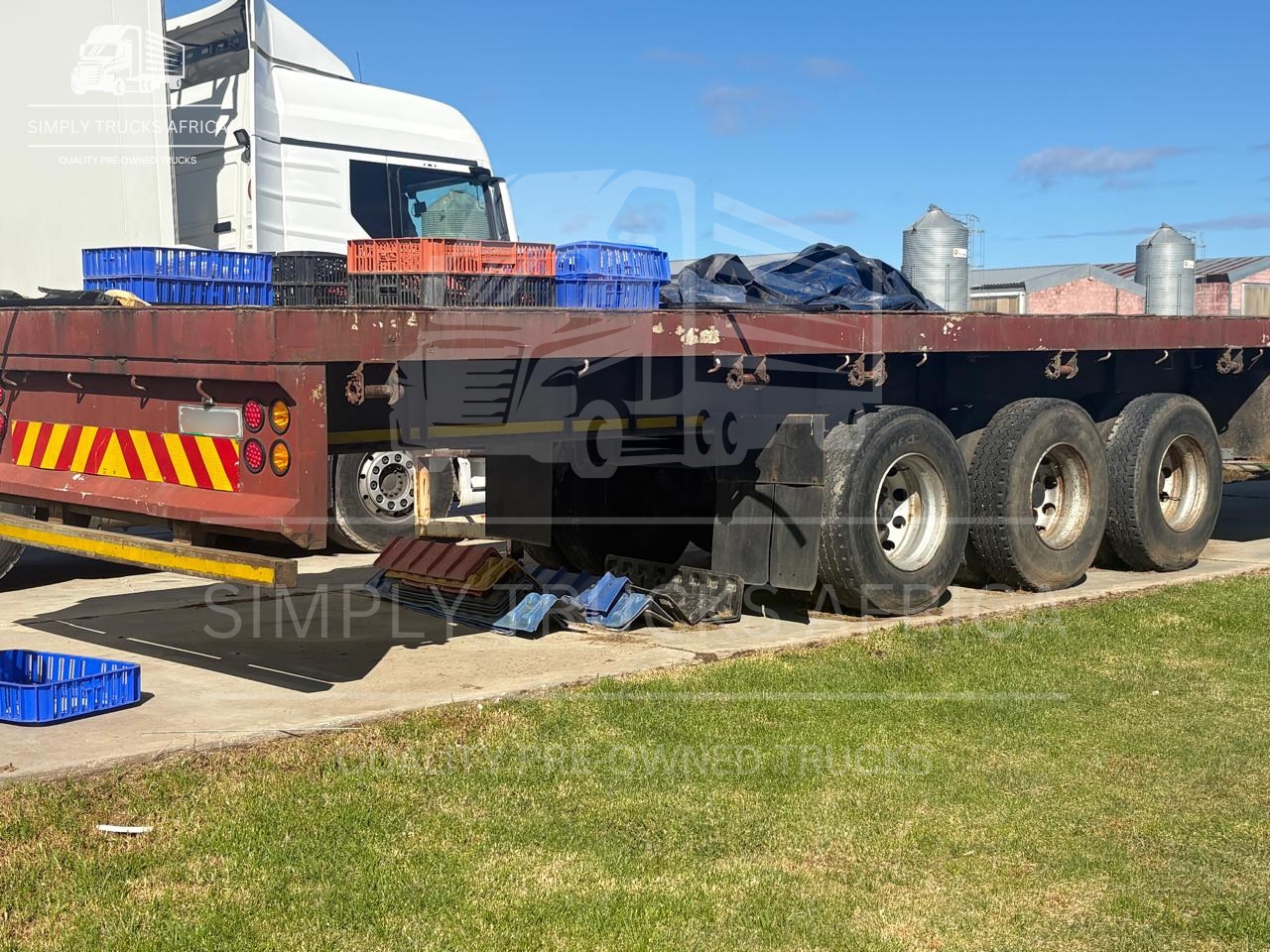 2003 Motor Trail 14m Tri-axle Flatdeck Trailer