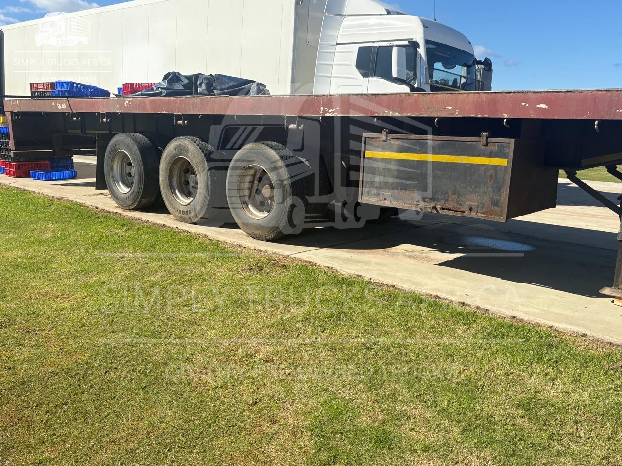 2003 Motor Trail 14m Tri-axle Flatdeck Trailer